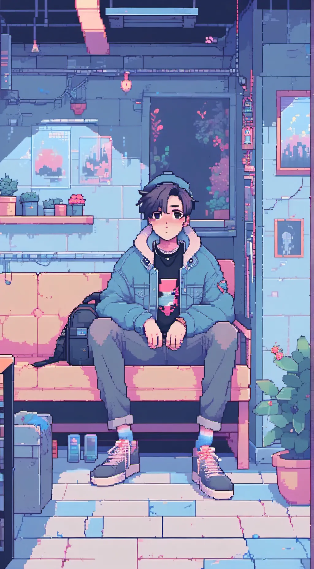 ai character: Leeknow background