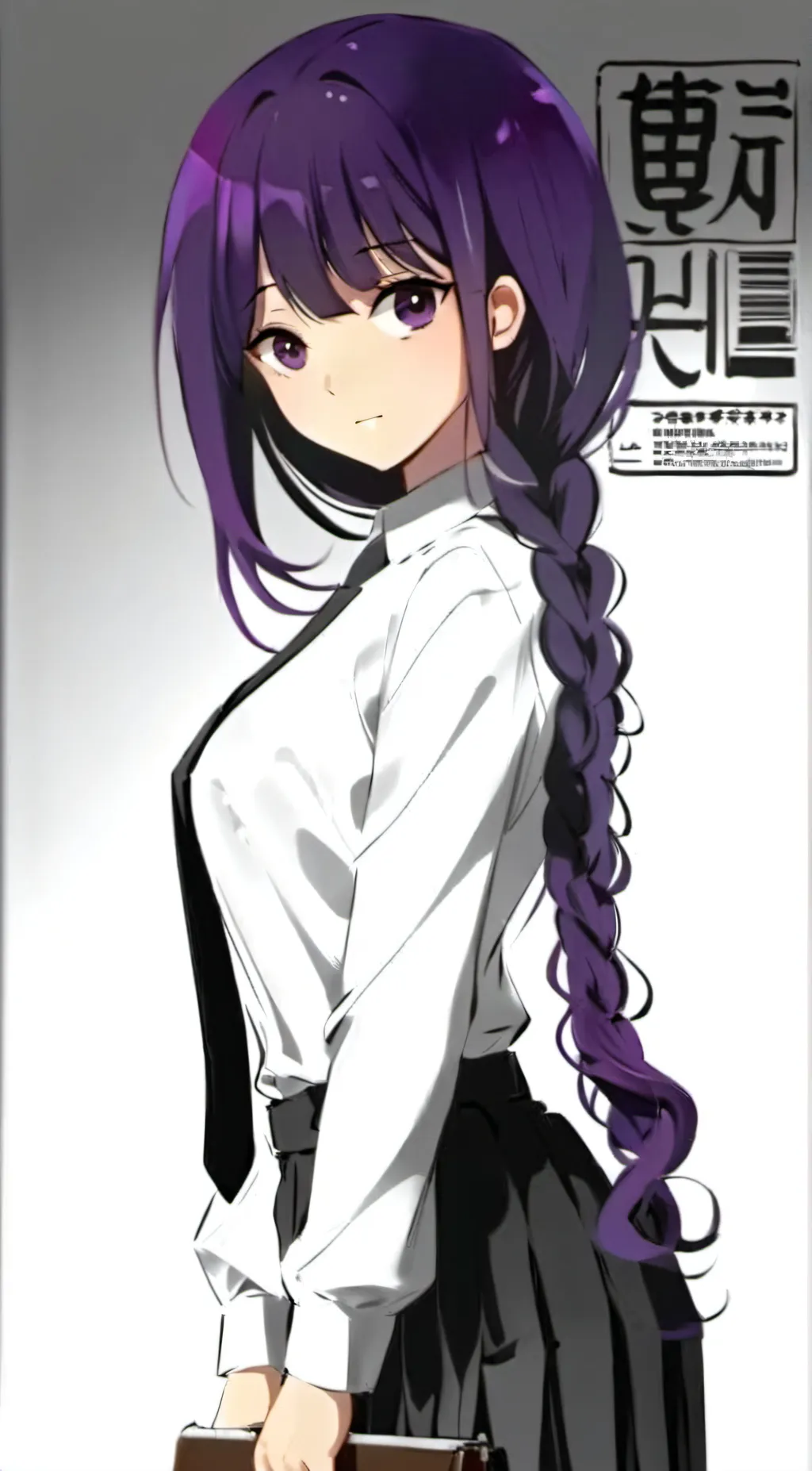 ai character: Komi  background