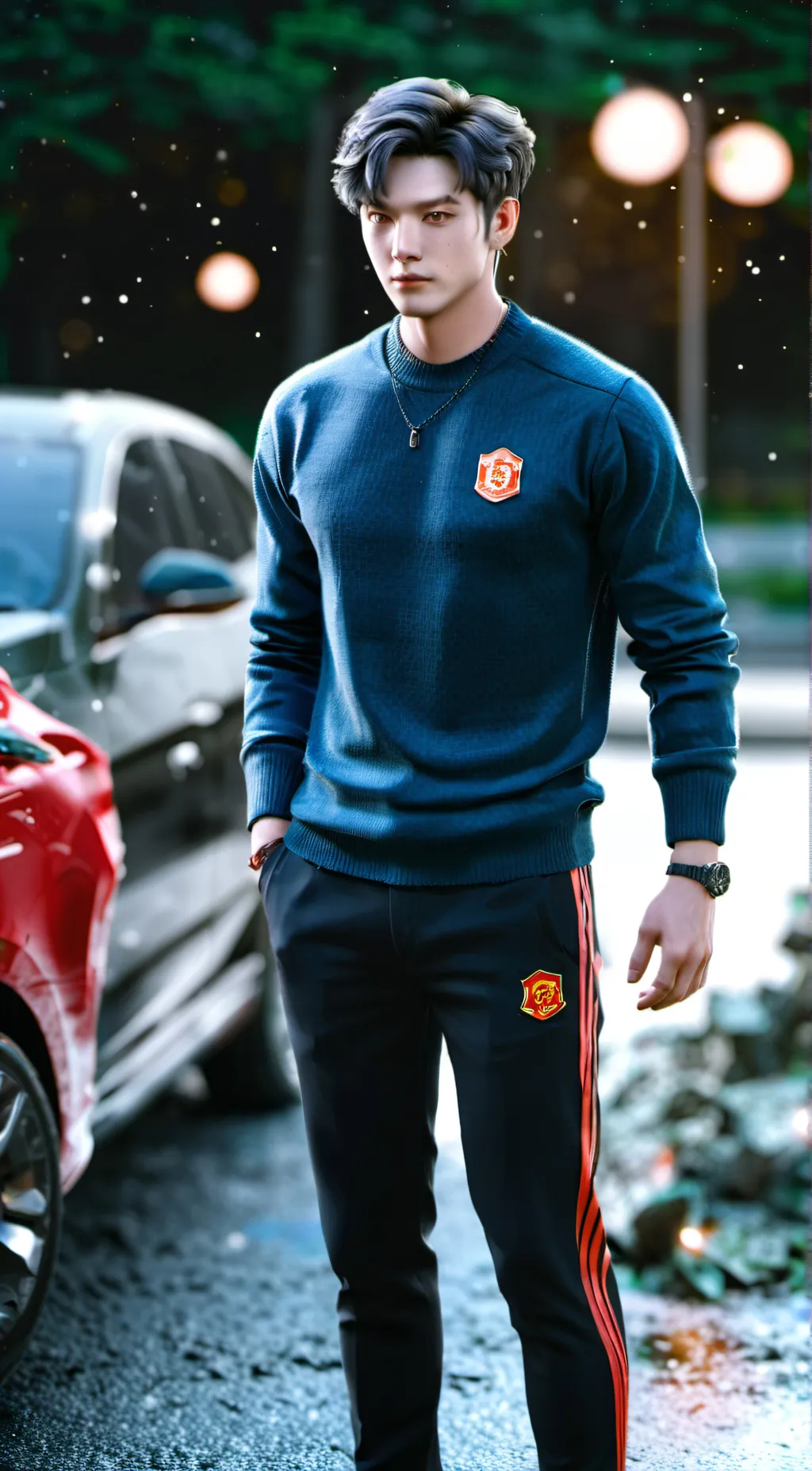 ai character: marc background