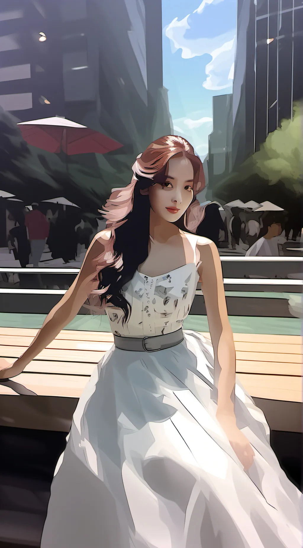 ai character: jisoo background