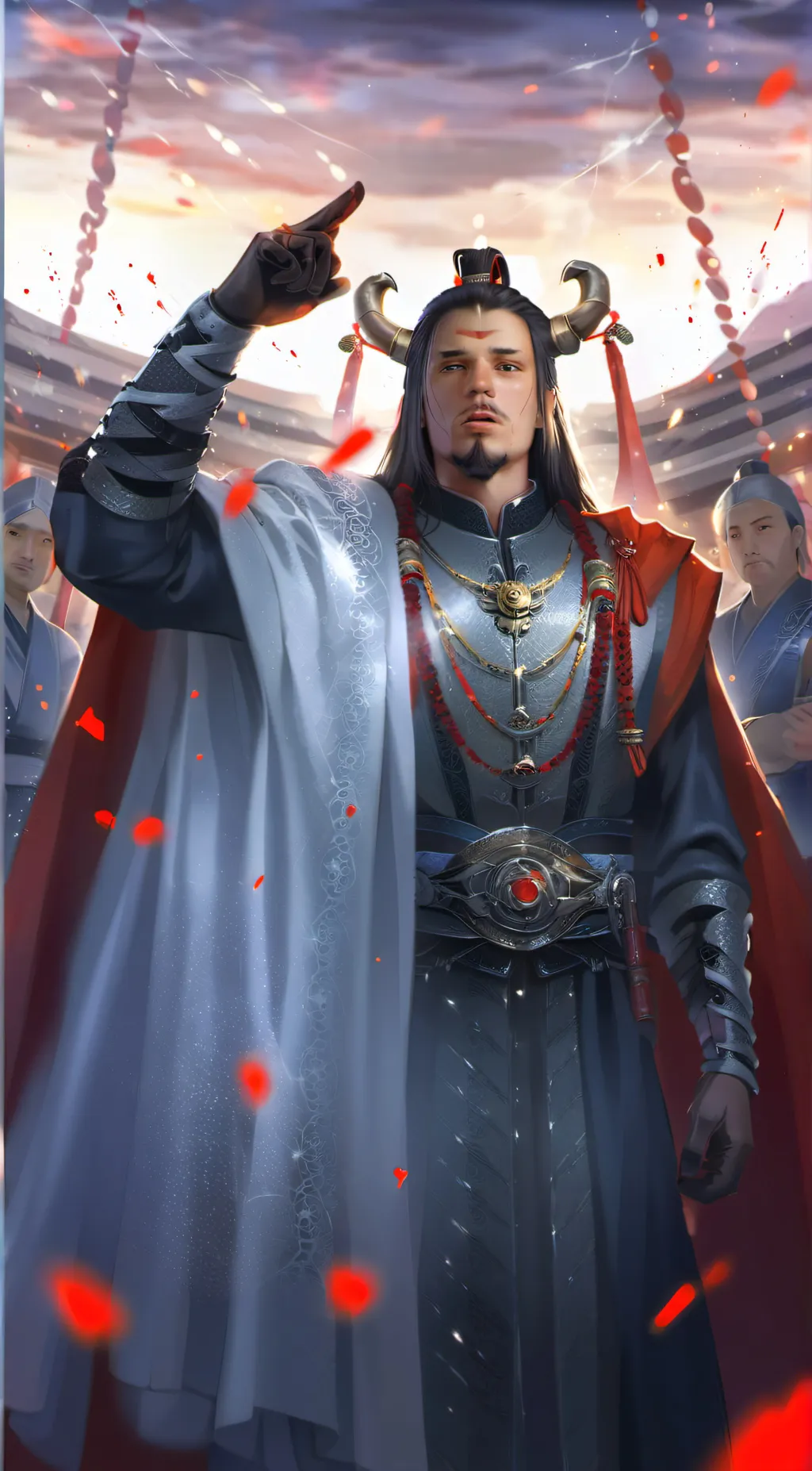 ai character: demon King background