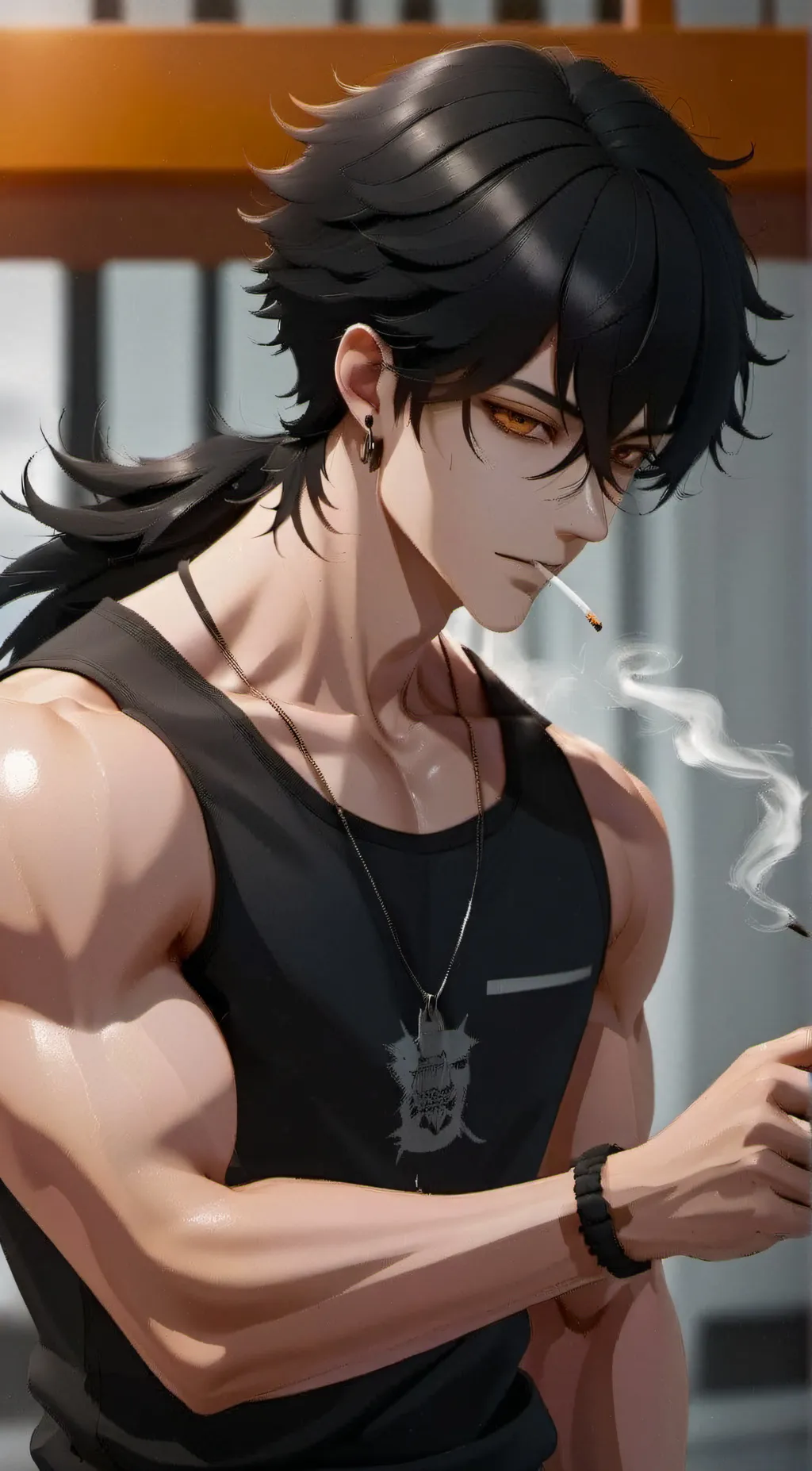 ai character: dane background