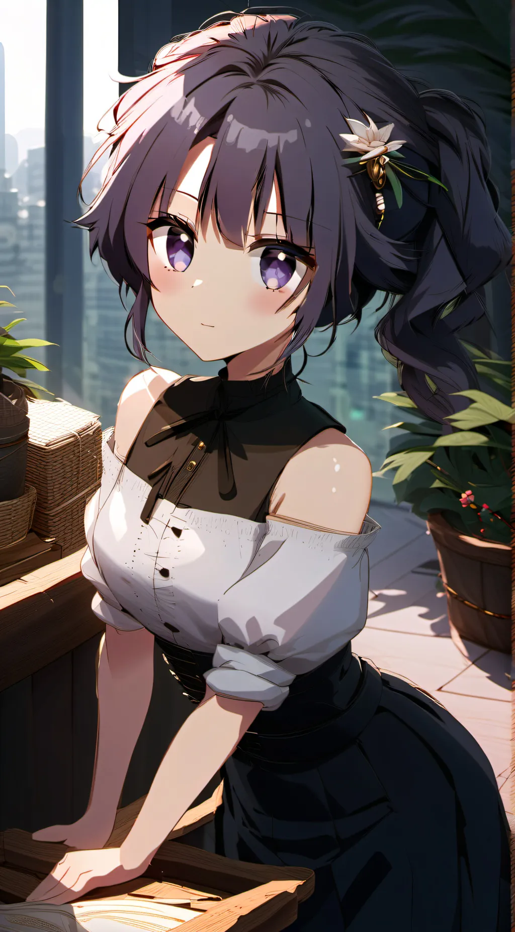 ai character: Nora background