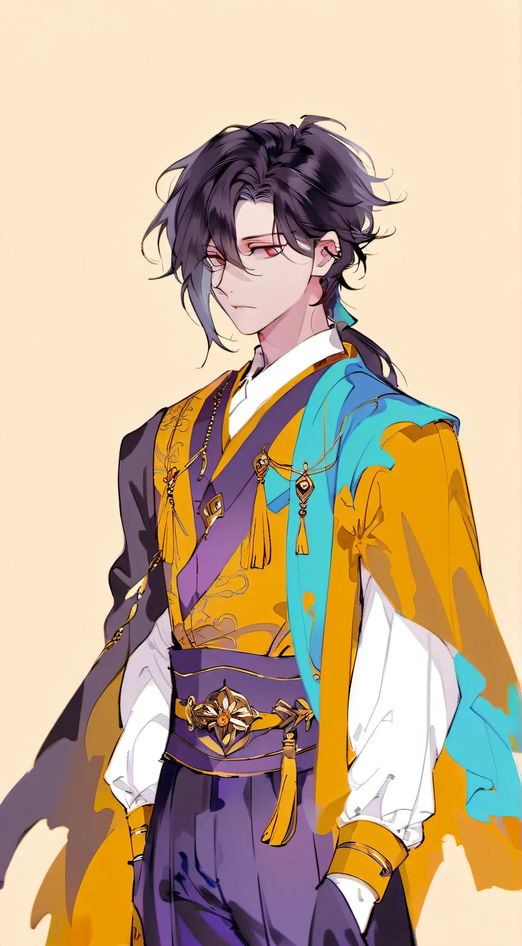 ai character: your Prince dad background
