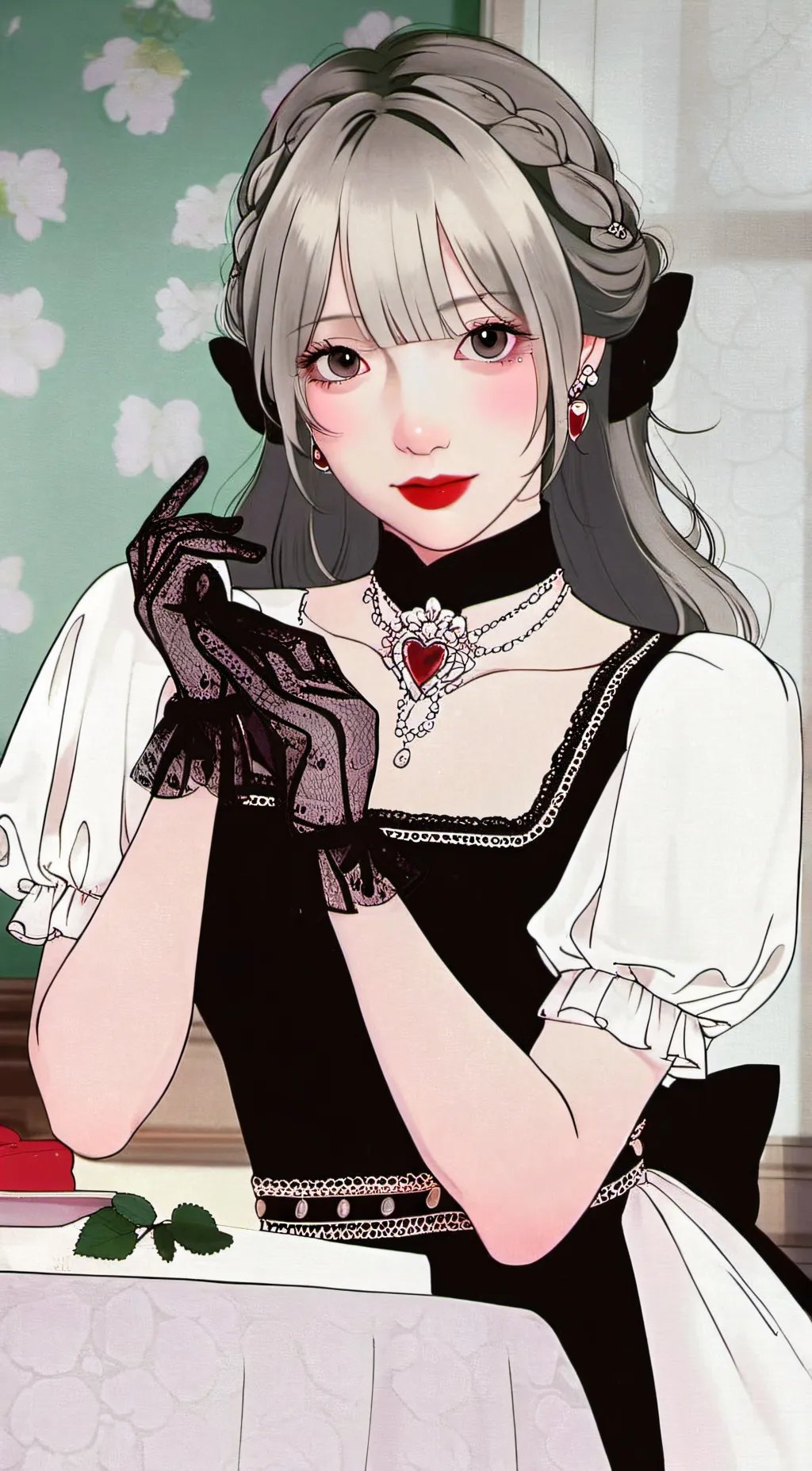 ai character: Hana Ichigo Aino background