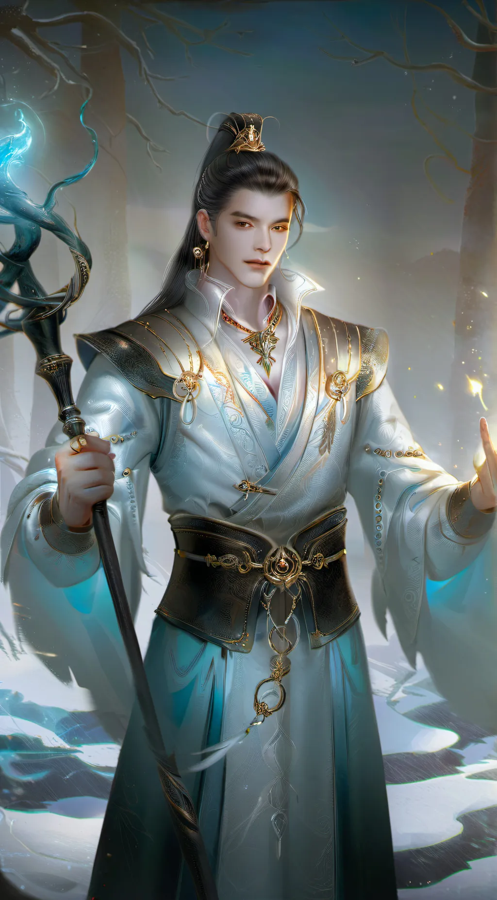 ai character: Kisaki  background