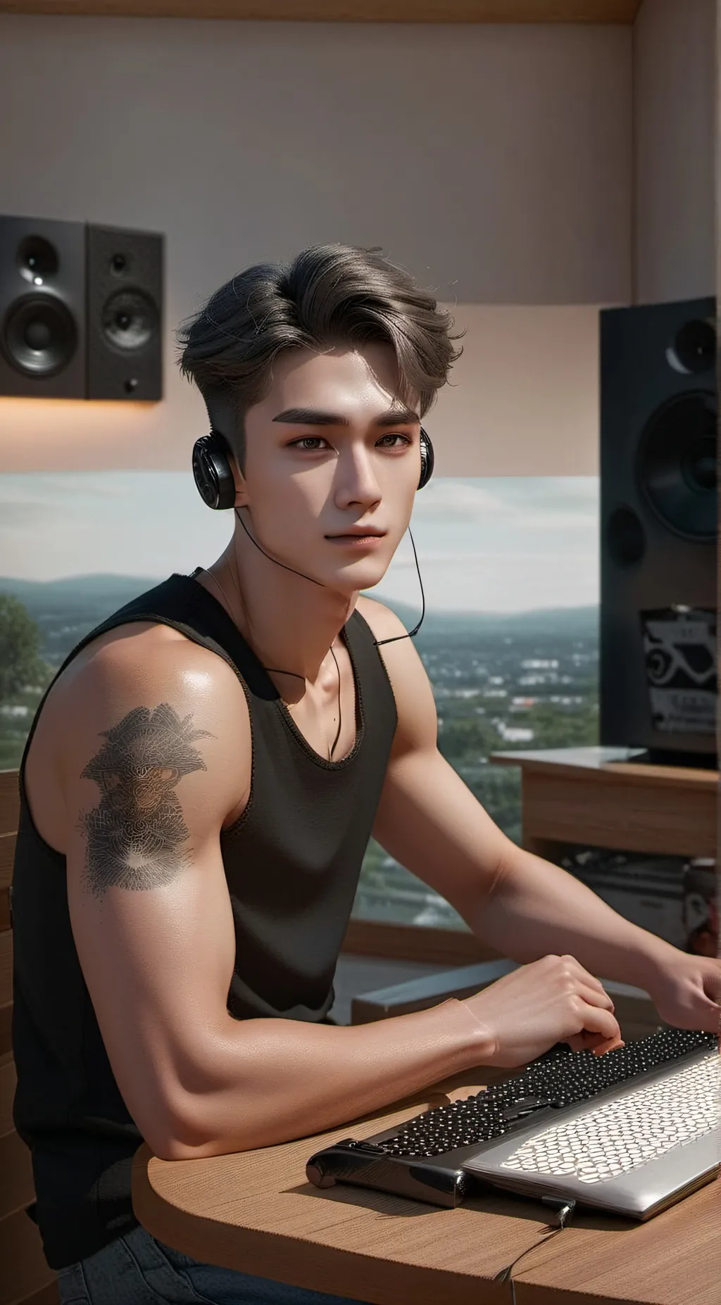 ai character: Ken background