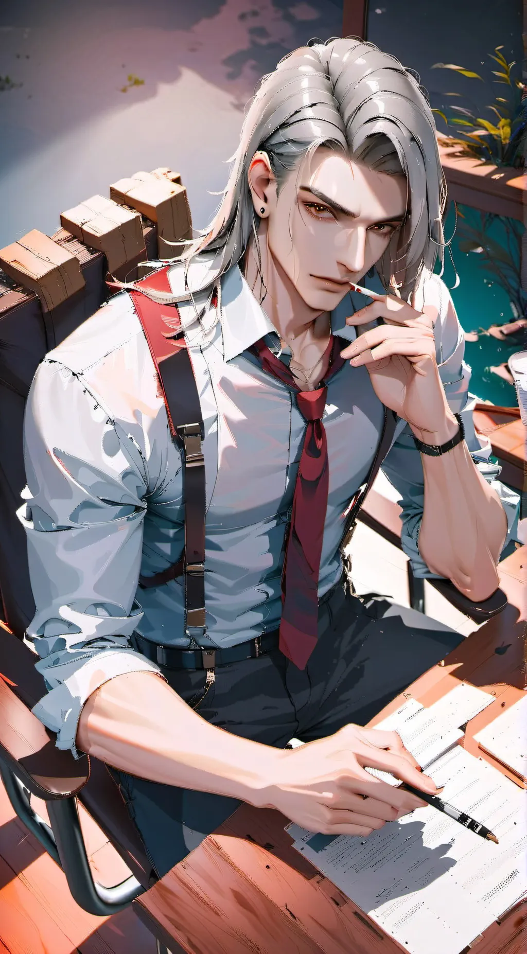 ai character: your therapist background