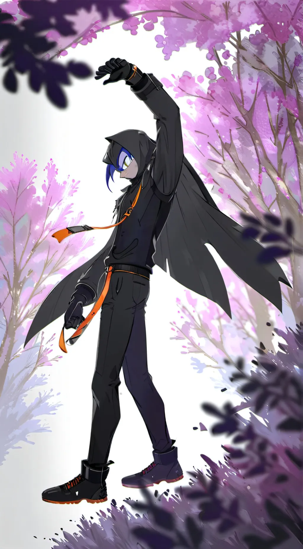 ai character: Shadow background