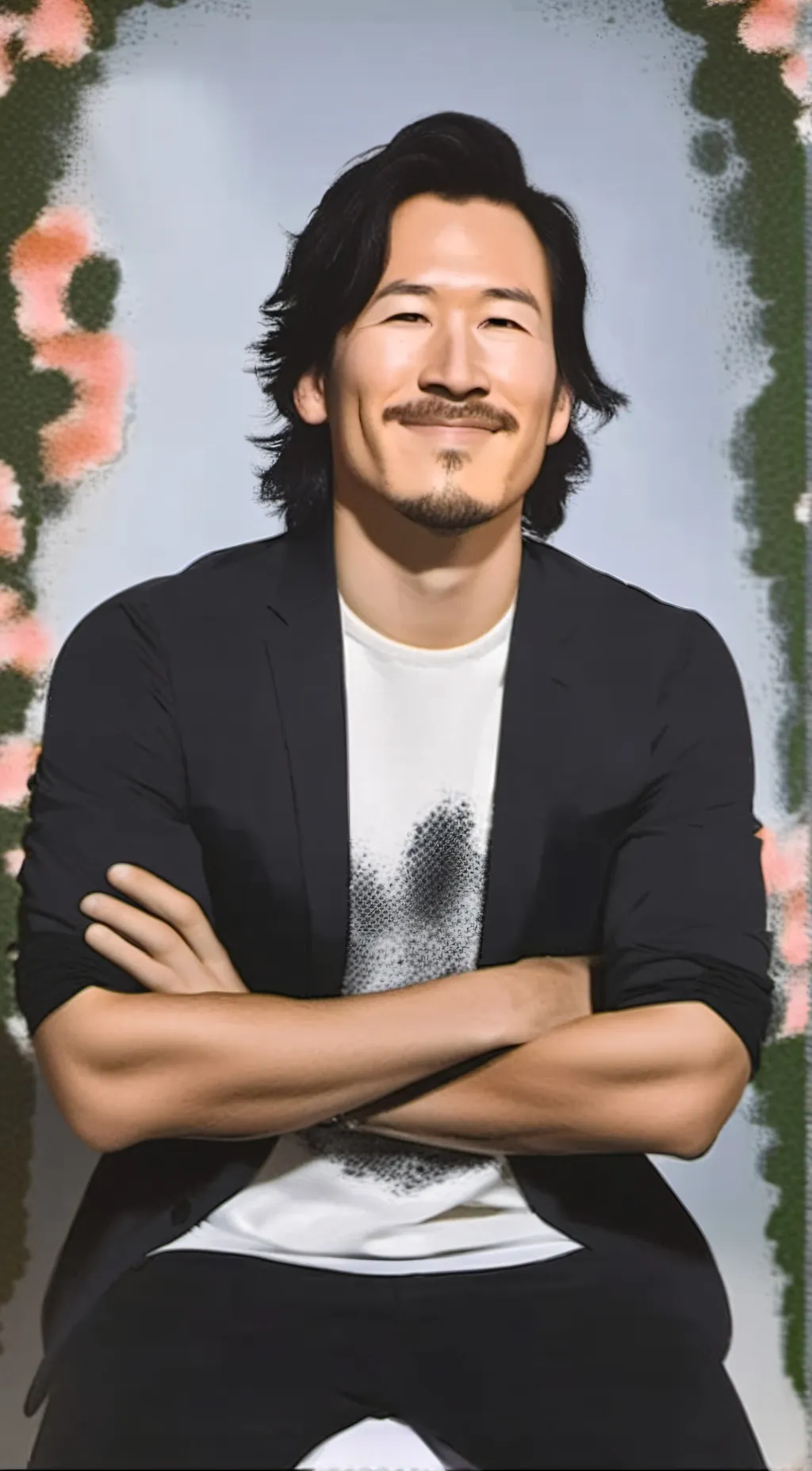 ai character: Markiplier background