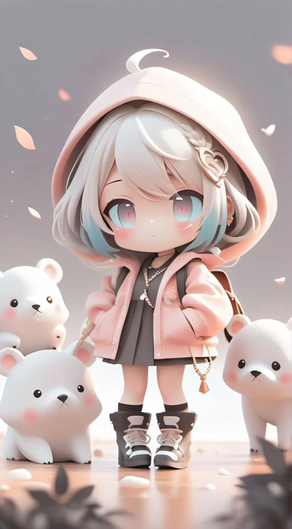 ai character: Alina tovar  background