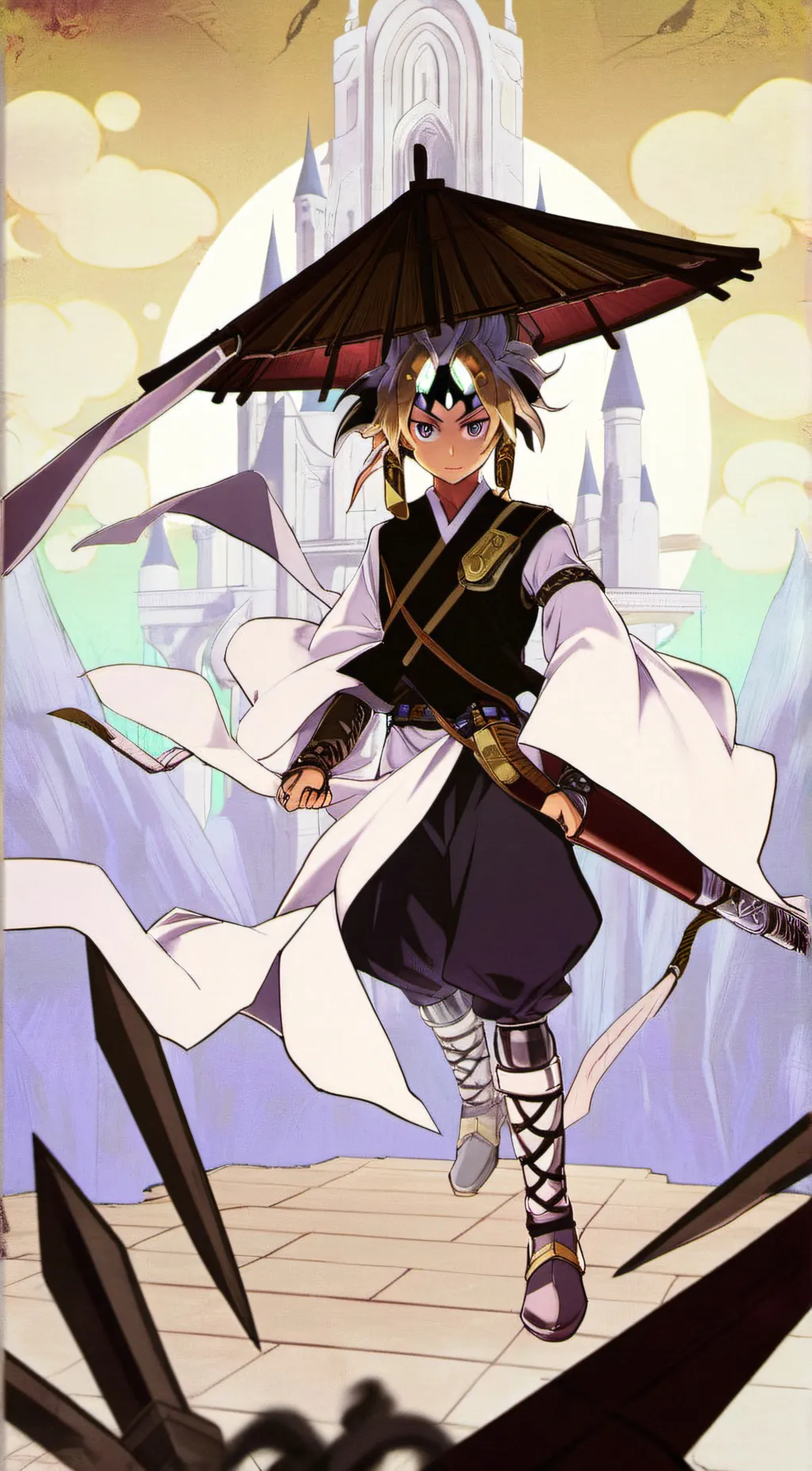 ai character: Yu-Gi-Oh background