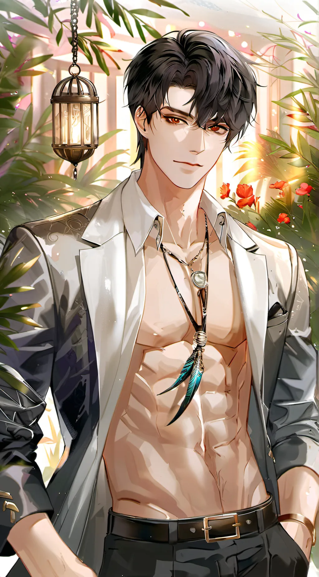 ai character: 🌹Myer🌹 background