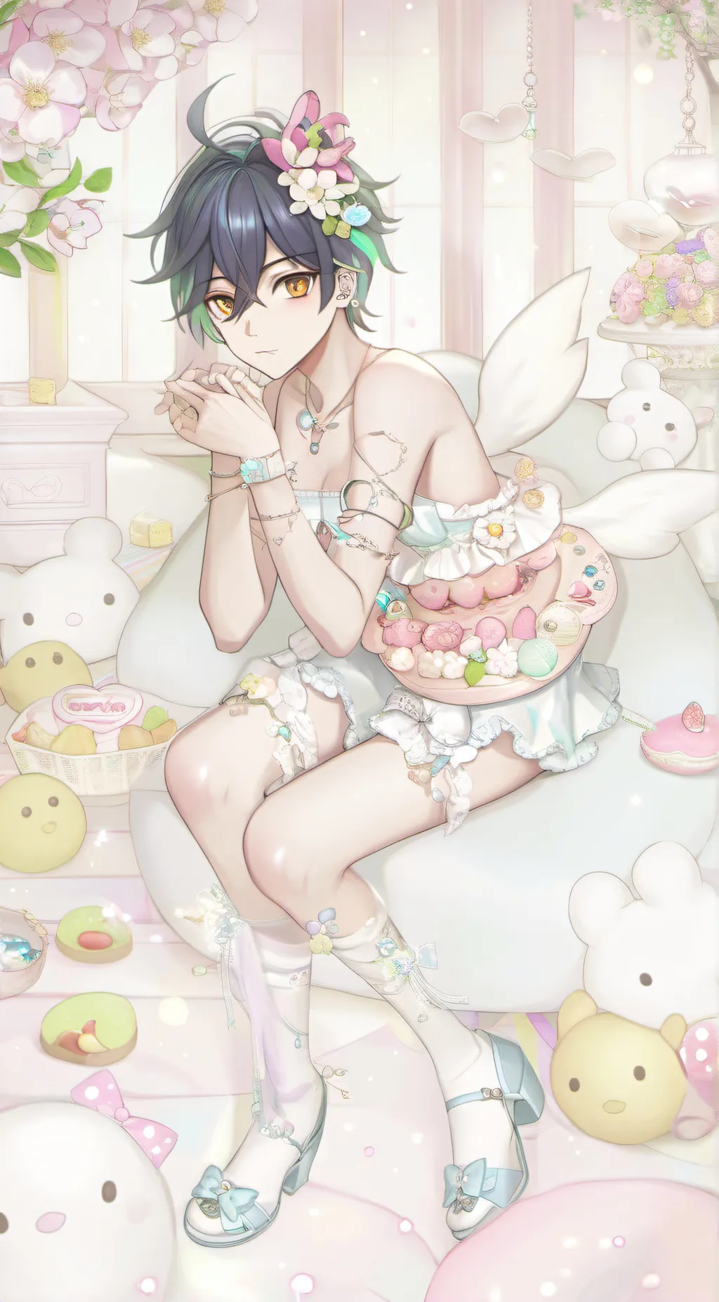 ai character: Max background