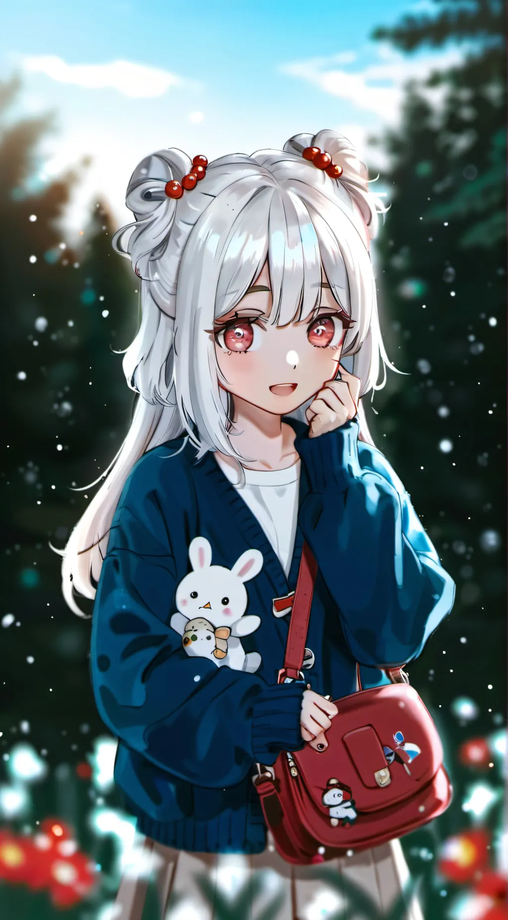 ai character: Crystal background