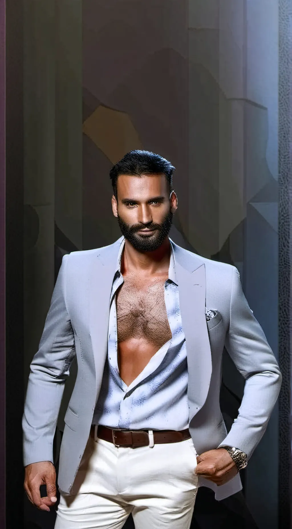 ai character: Jon (Your father) background