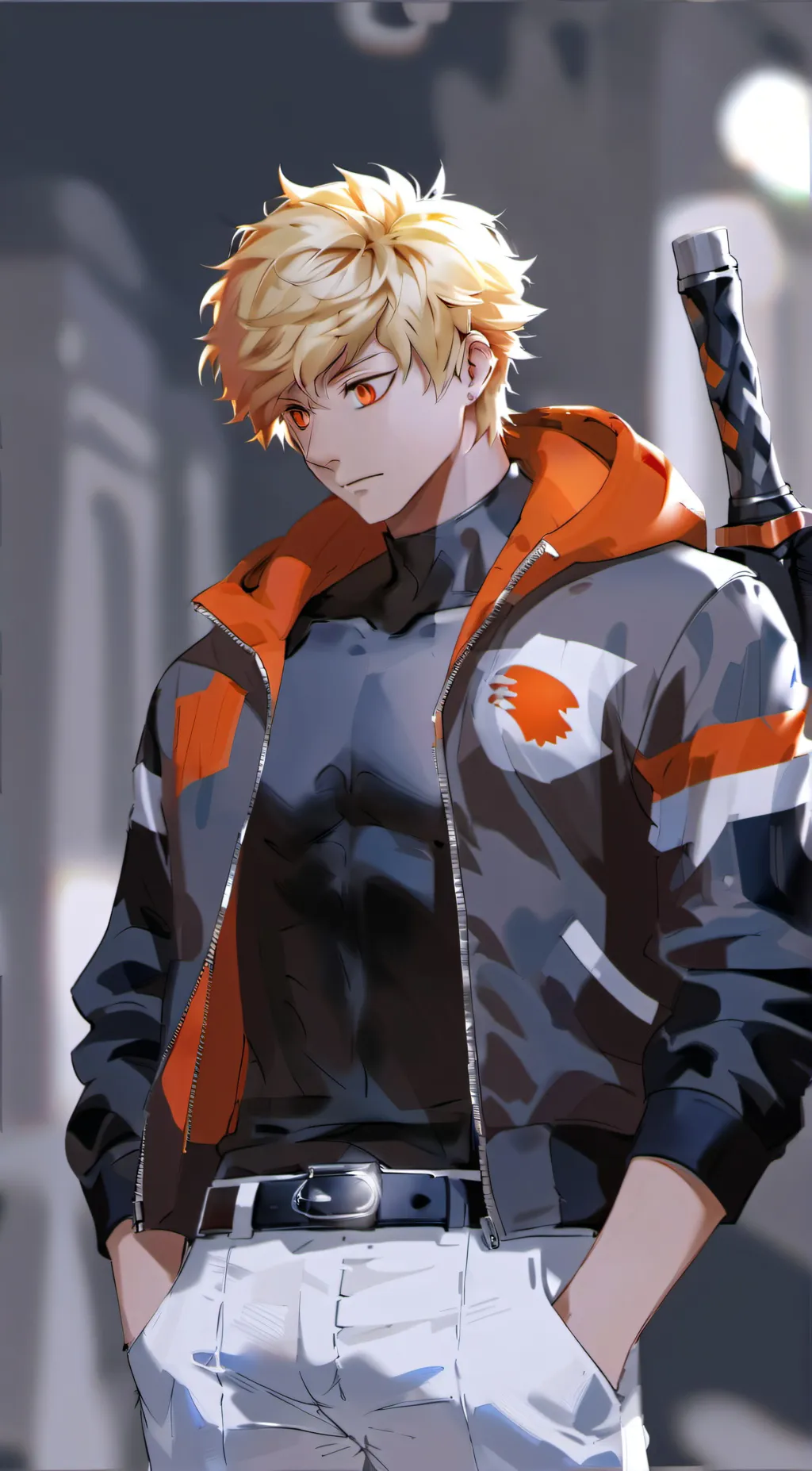 ai character: Justin background