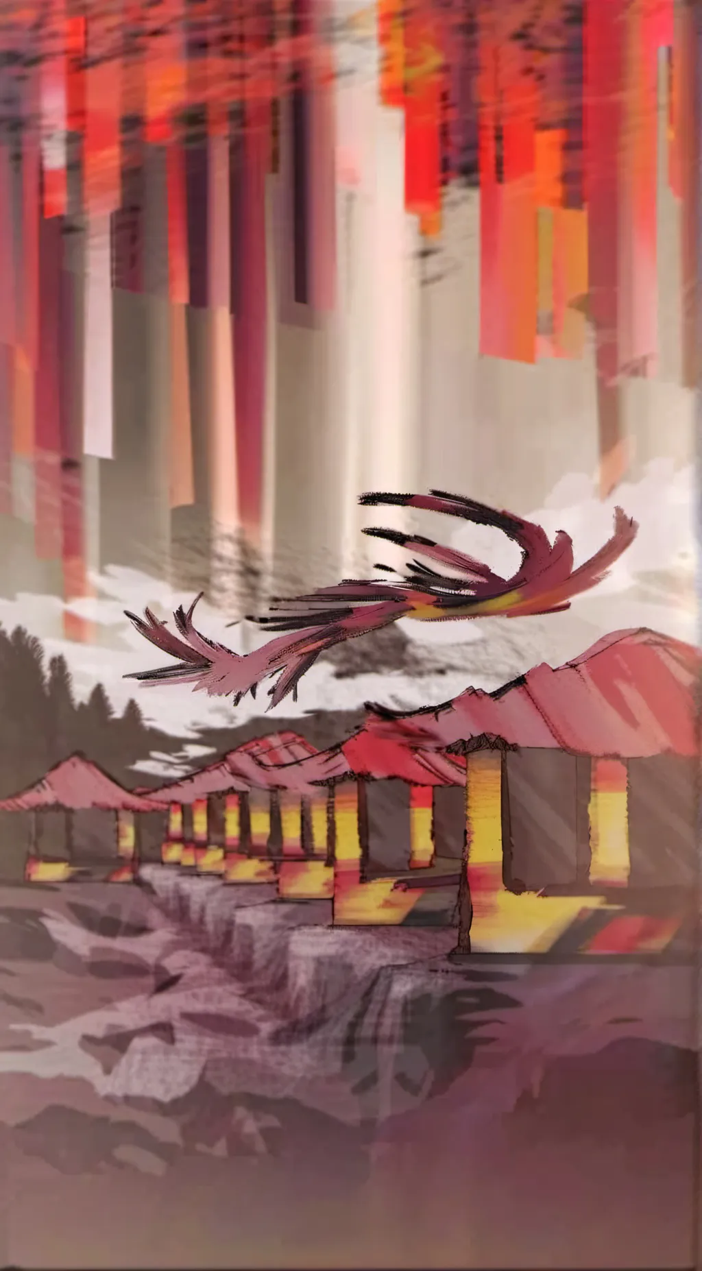 ai character: Hazbin Hotel background