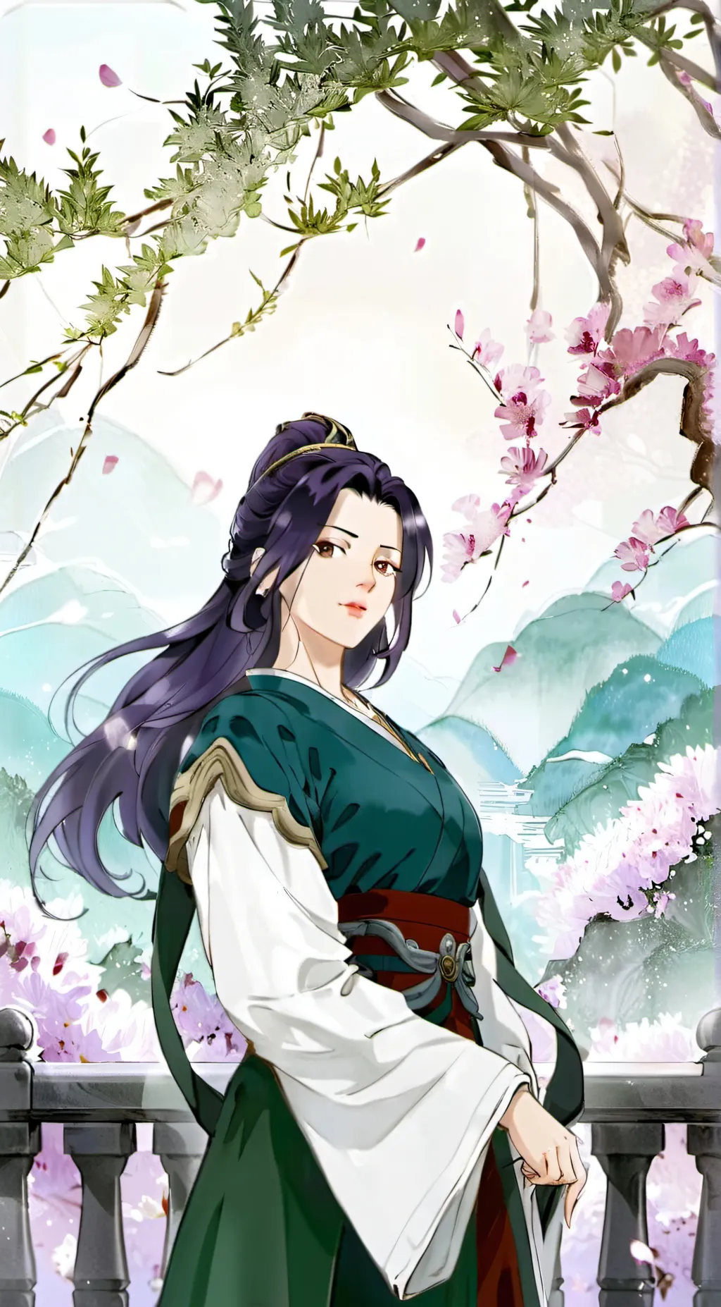 ai character: Mitsuko background