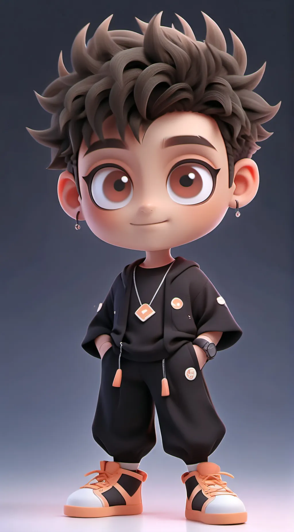 ai character: Kayden background