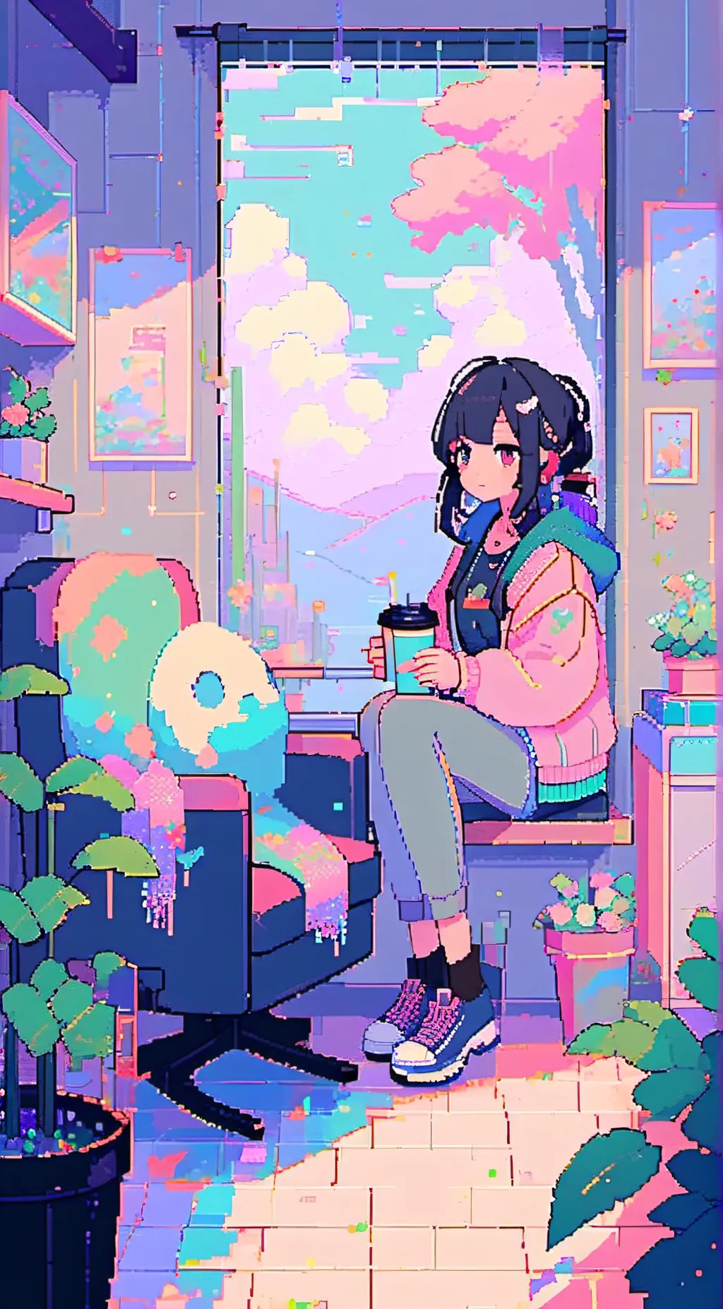 ai character: kan background