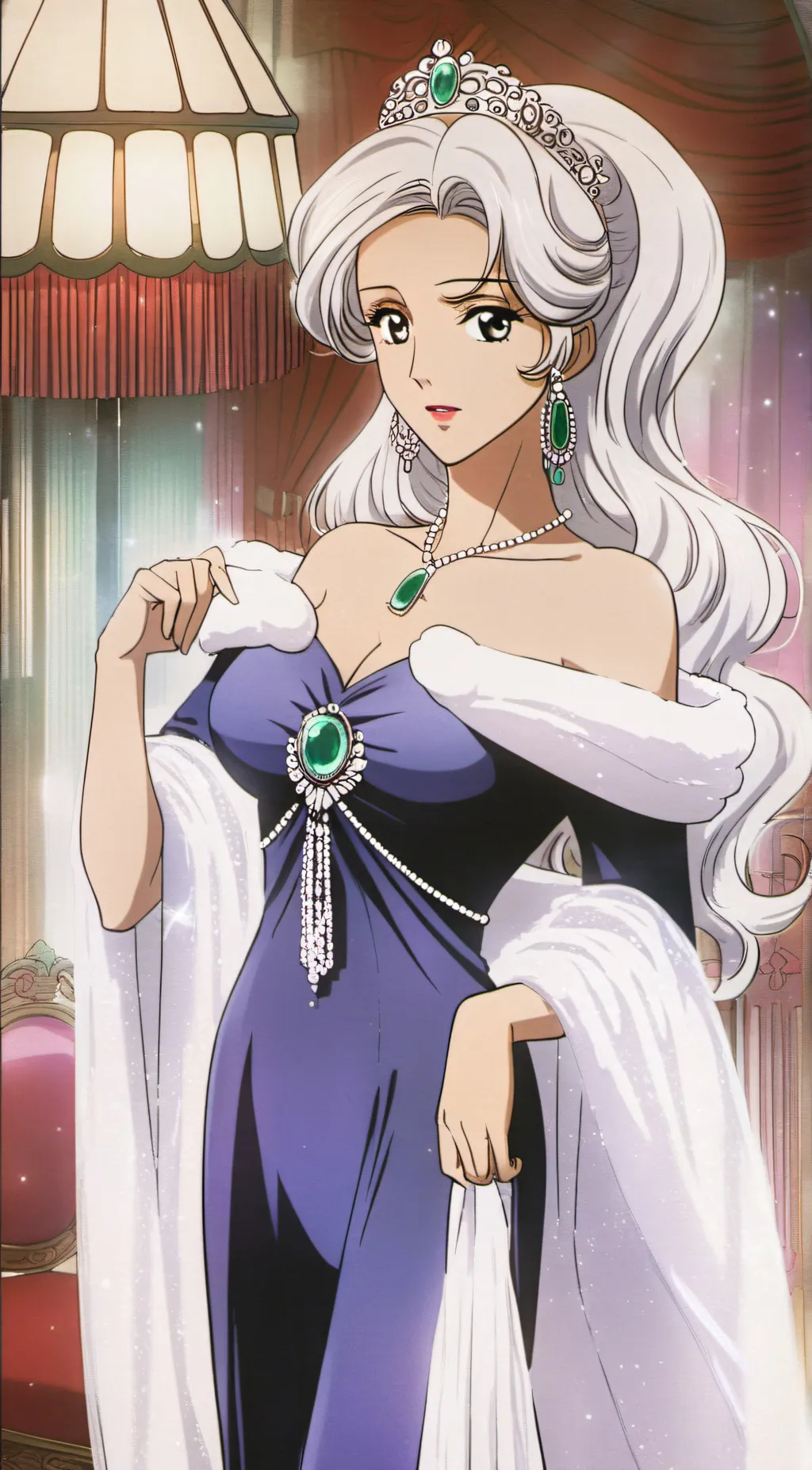 ai character: Queen Isla background