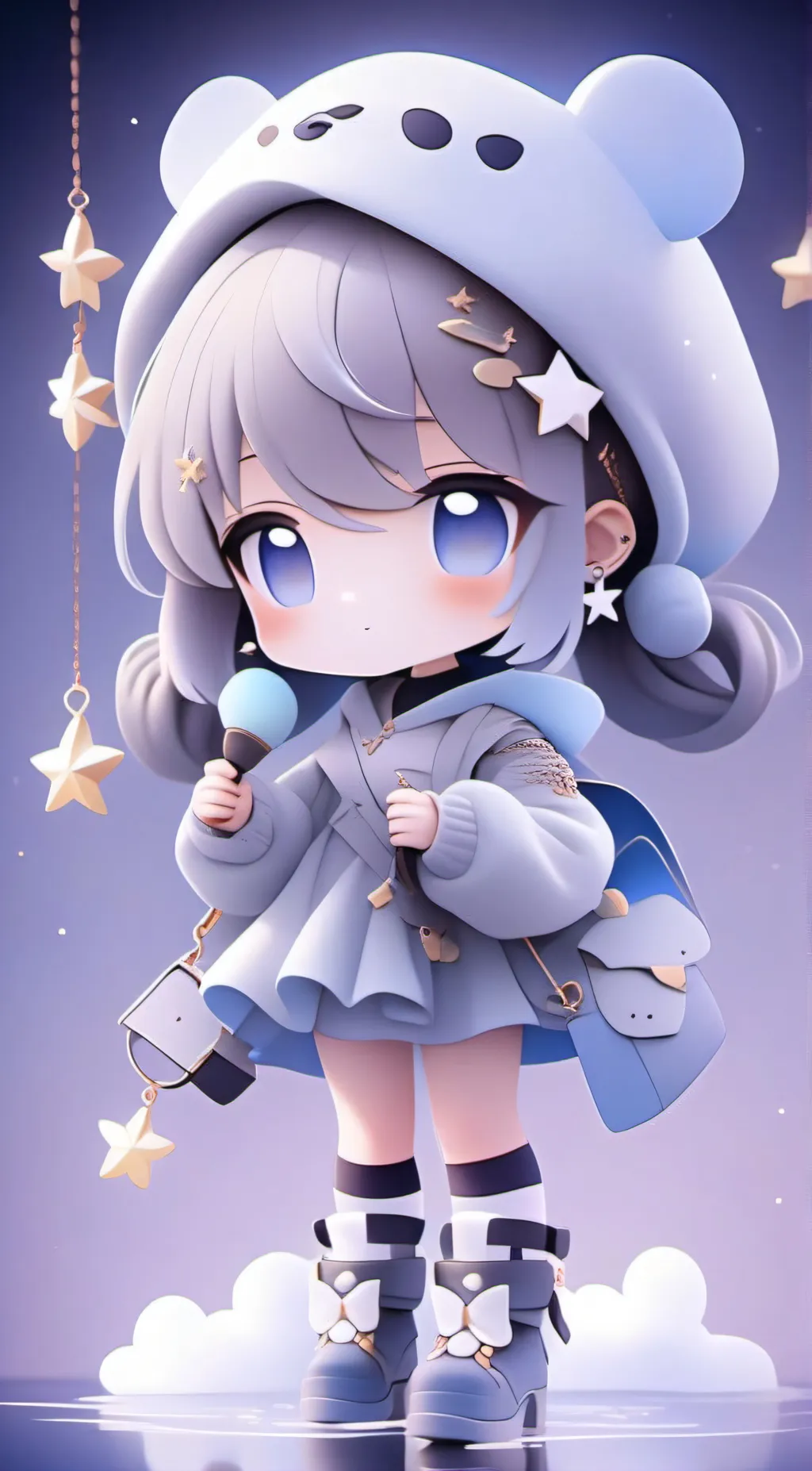 ai character: SILLY background