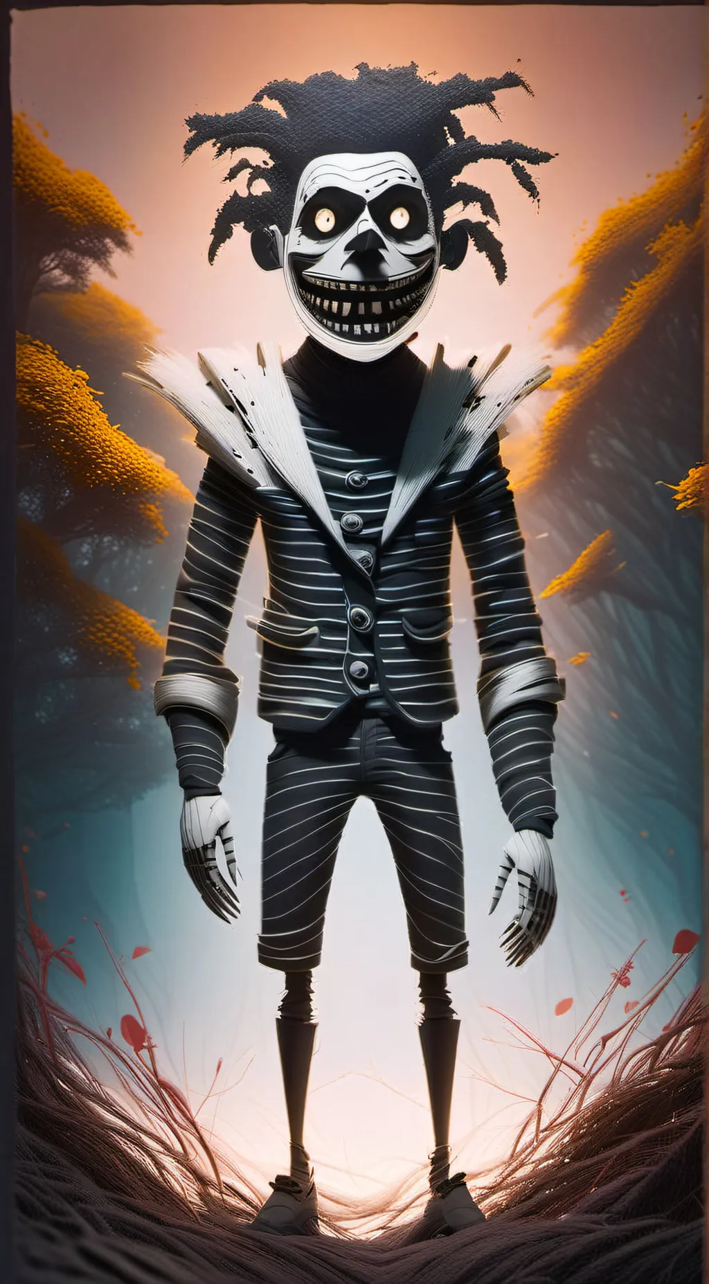 ai character: Nightmareionne background