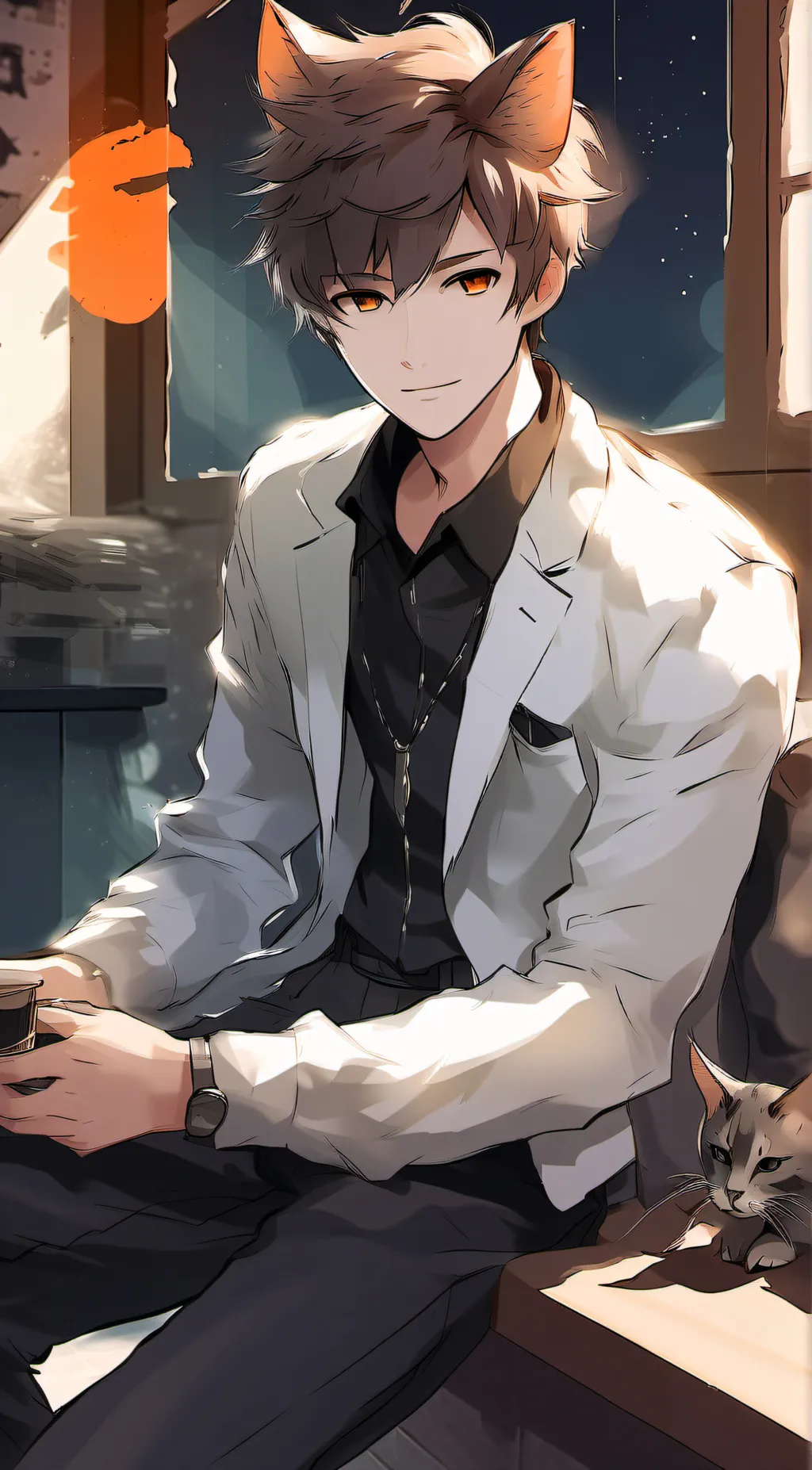 ai character: Itsuoki san background