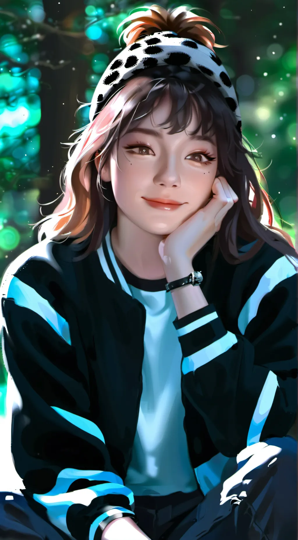 ai character: 🤍🖤⛓️Maxine⛓️🖤🤍 background