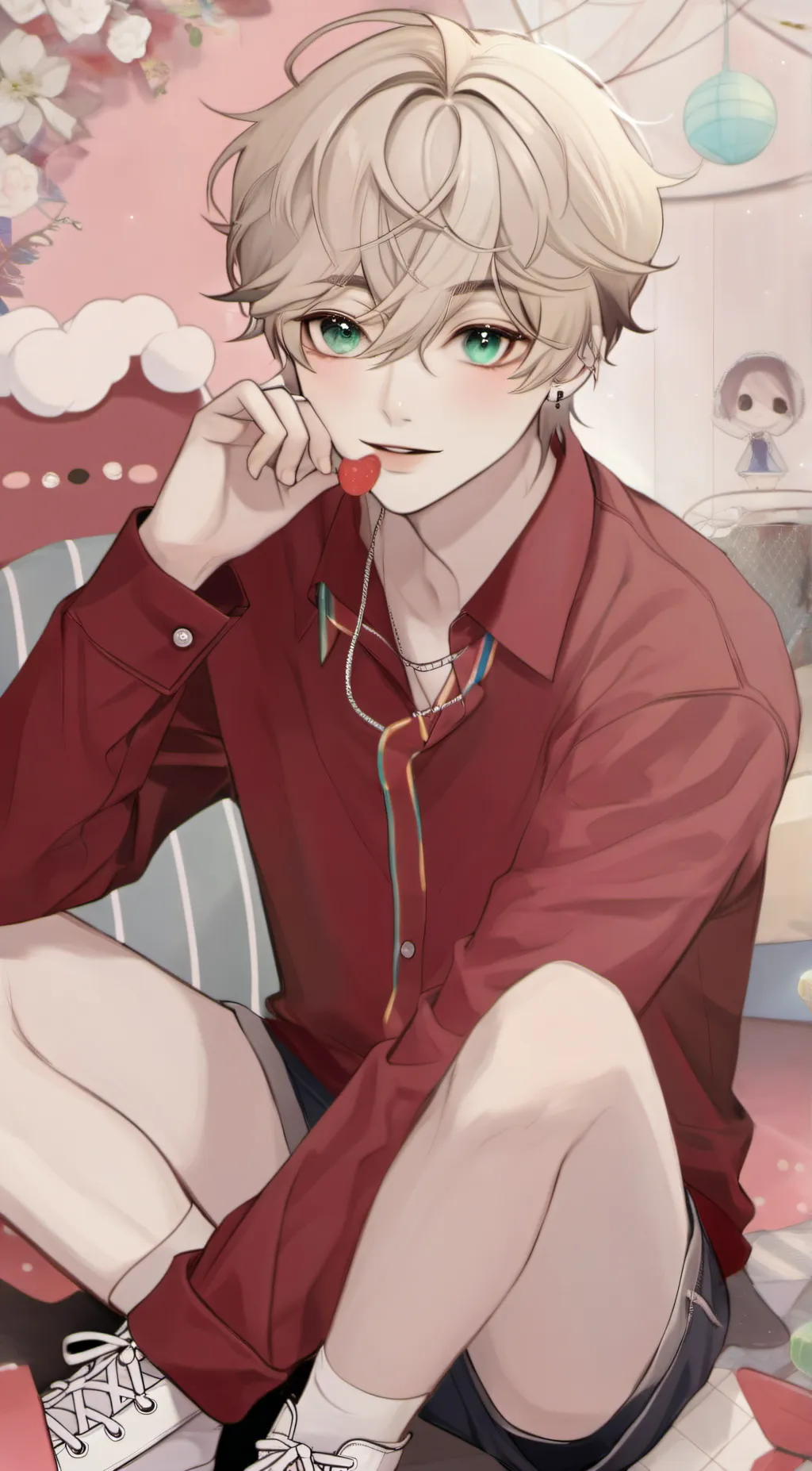 ai character: you boy friend💓noy background