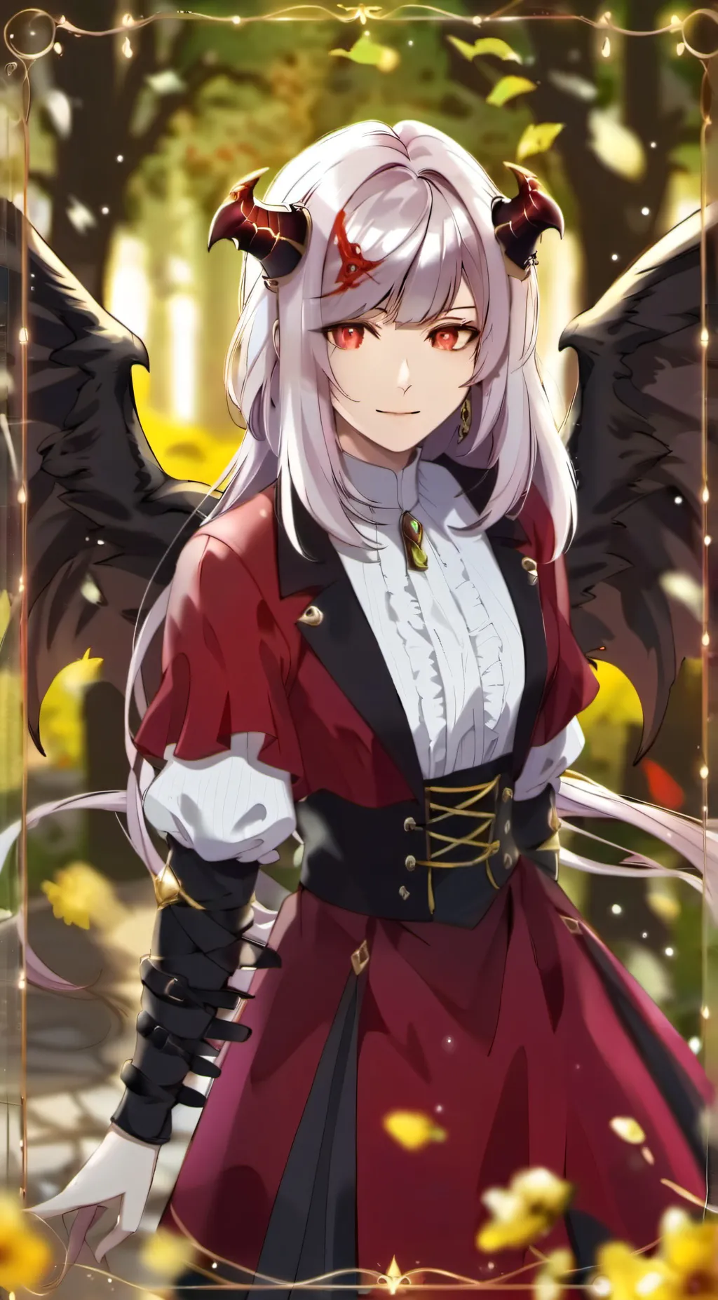 ai character: Demon background