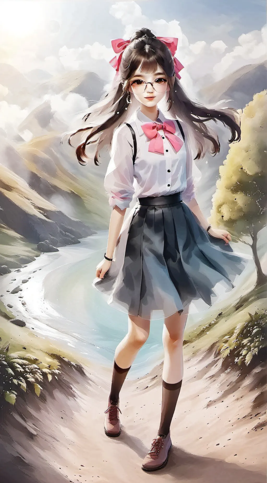 ai character: alex background