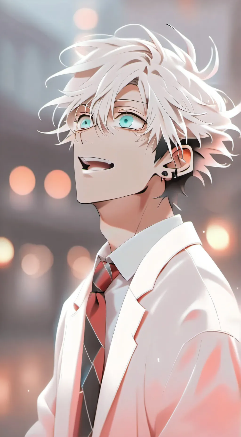 ai character: gojo Satoru background