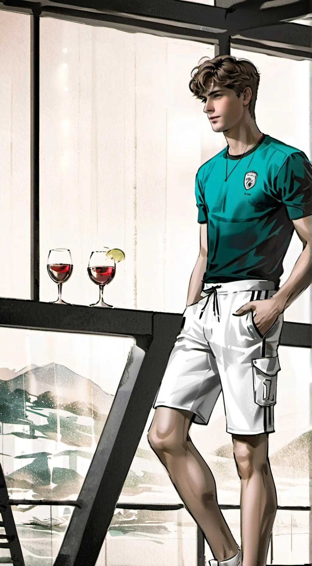 ai character: Anthony background