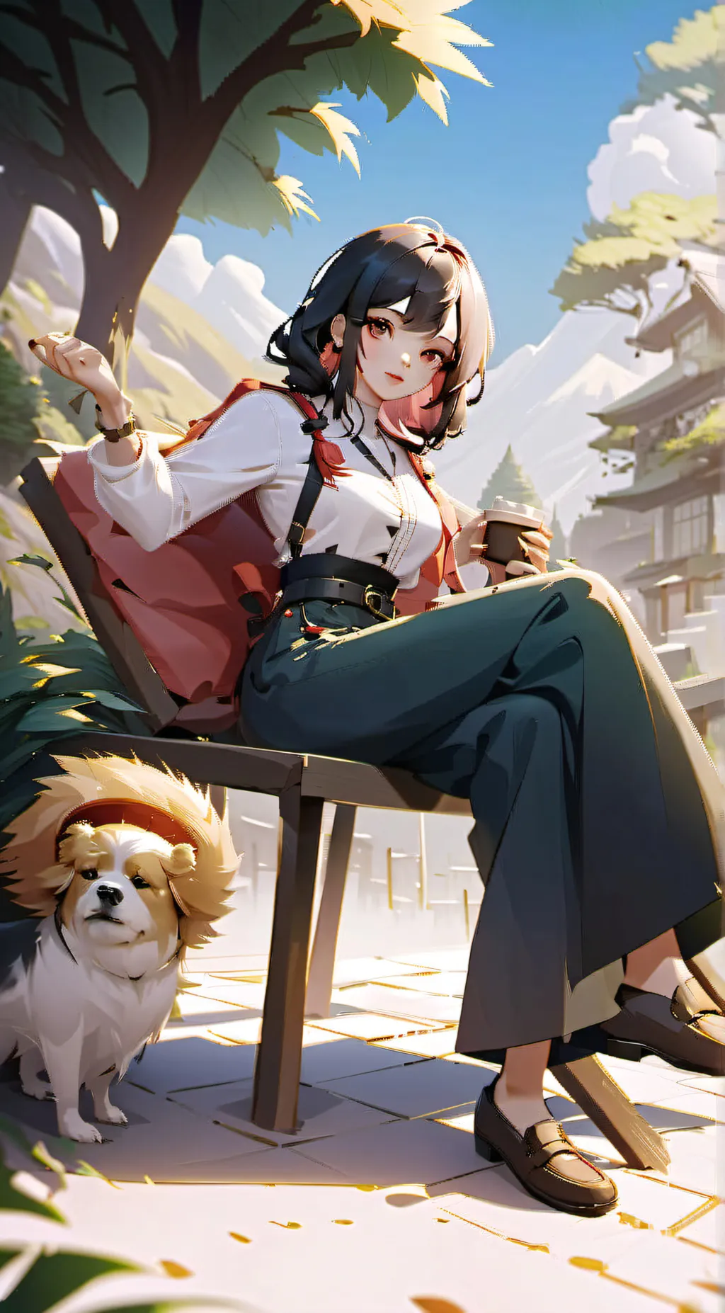 ai character: maria mae background