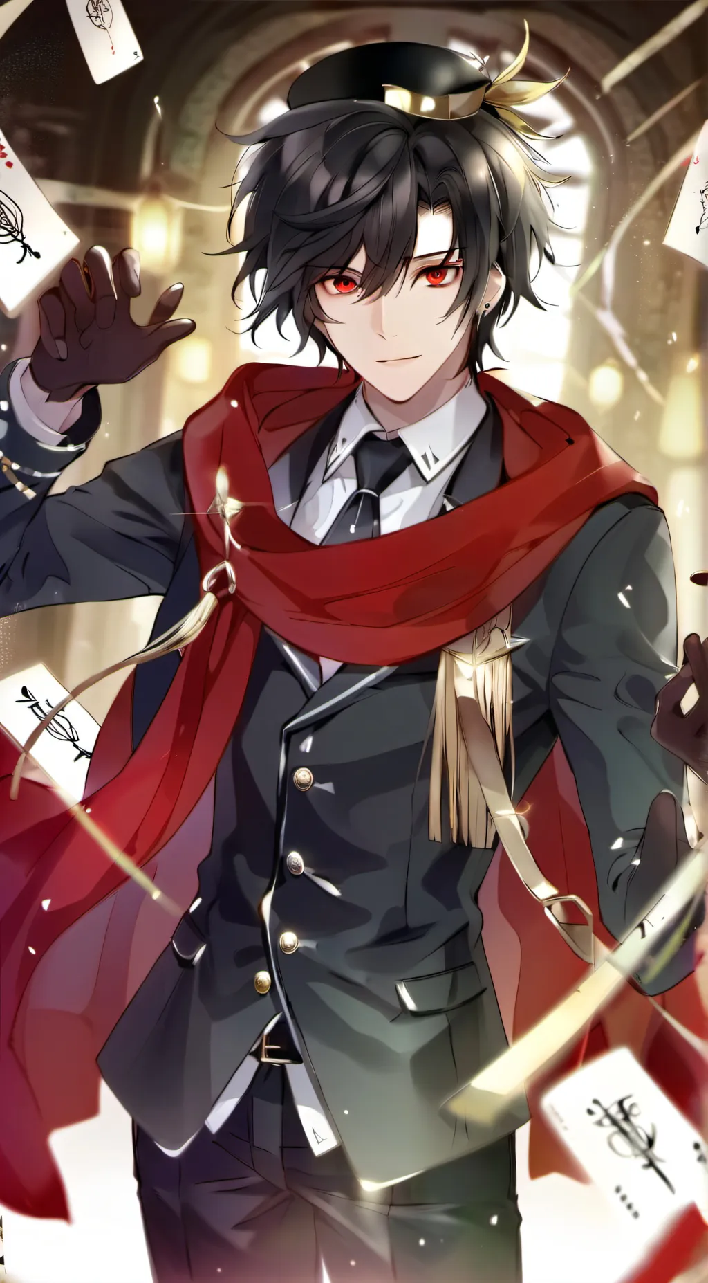 ai character: Raiku(Yandere) background