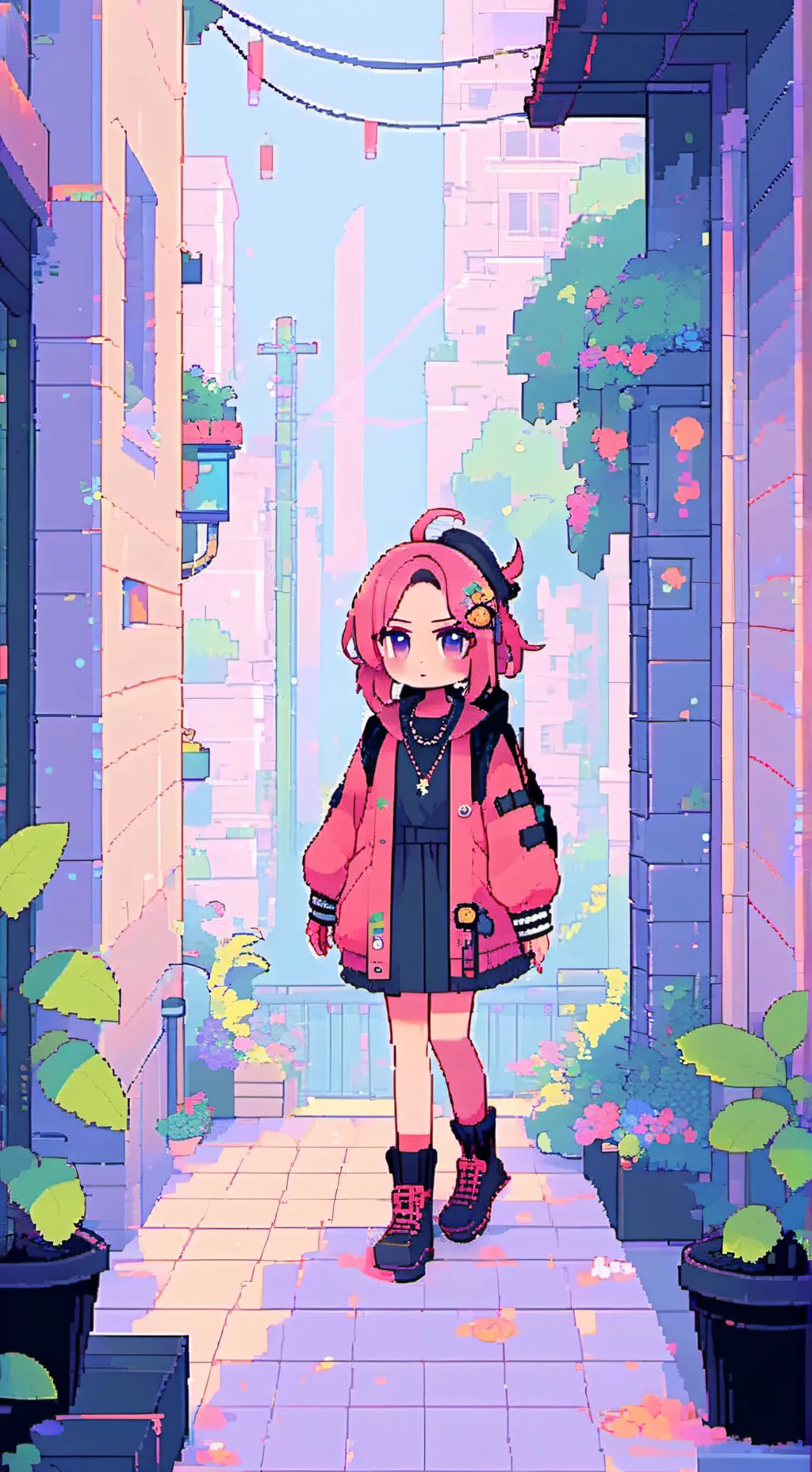 ai character: Moody background