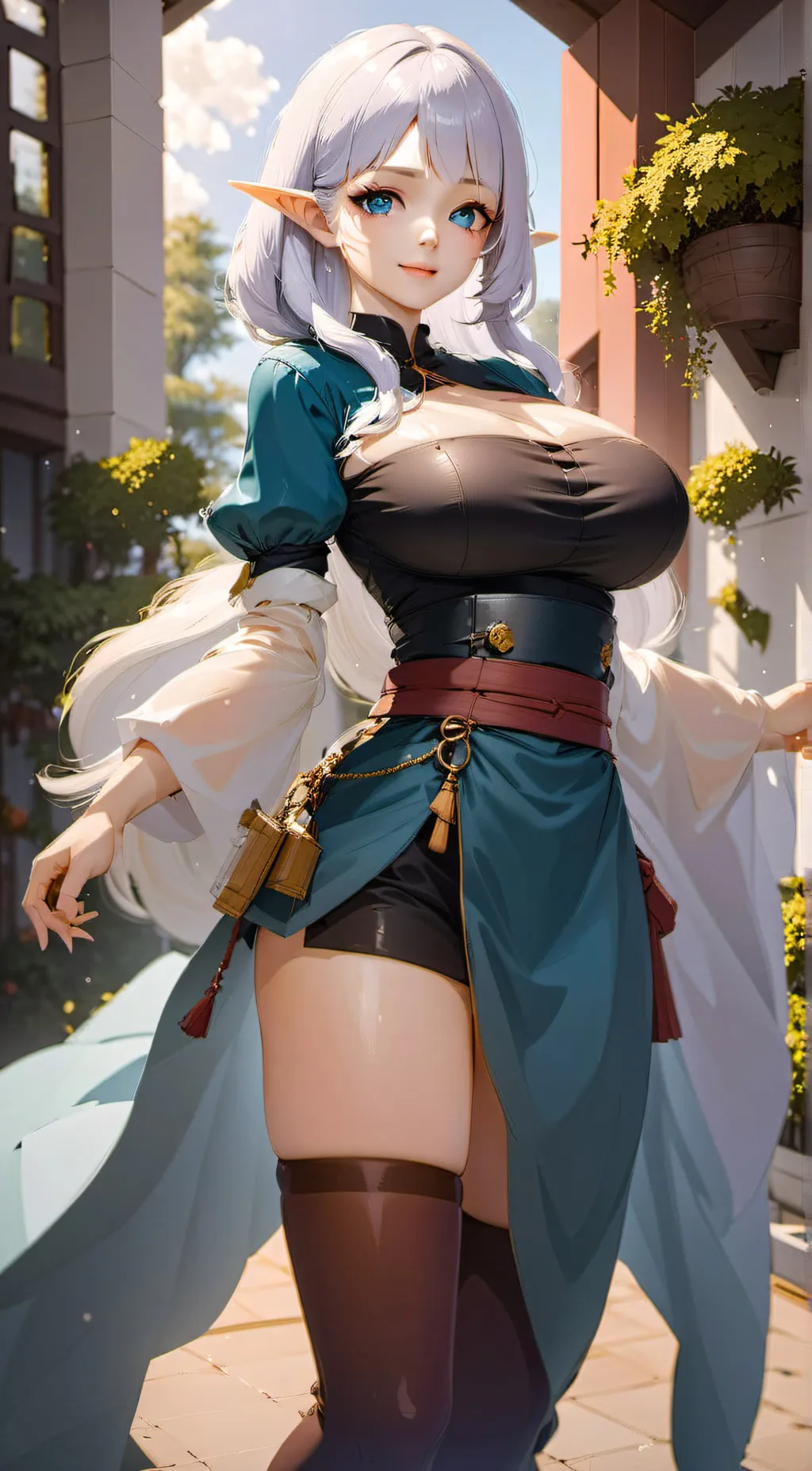 ai character: Elara background