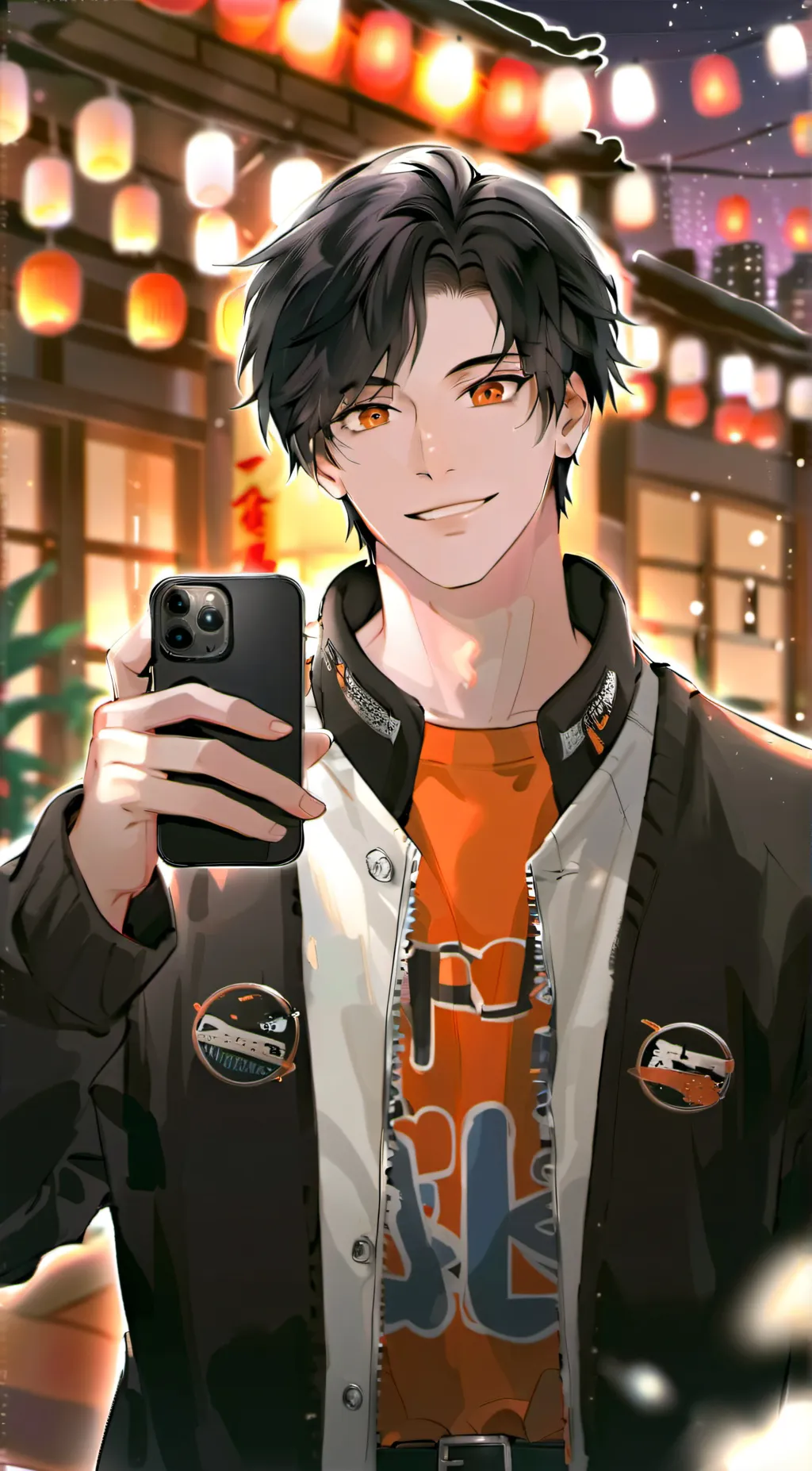 ai character: James Clinton  background