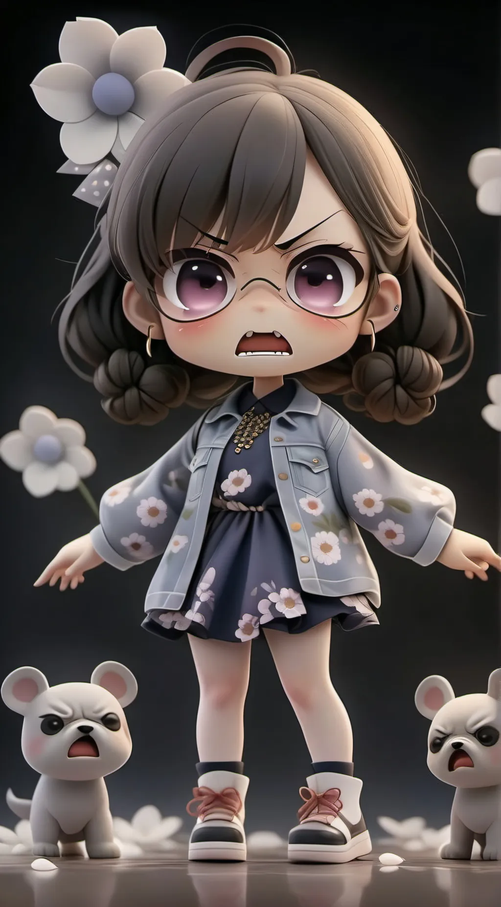 ai character: karen baby jr background