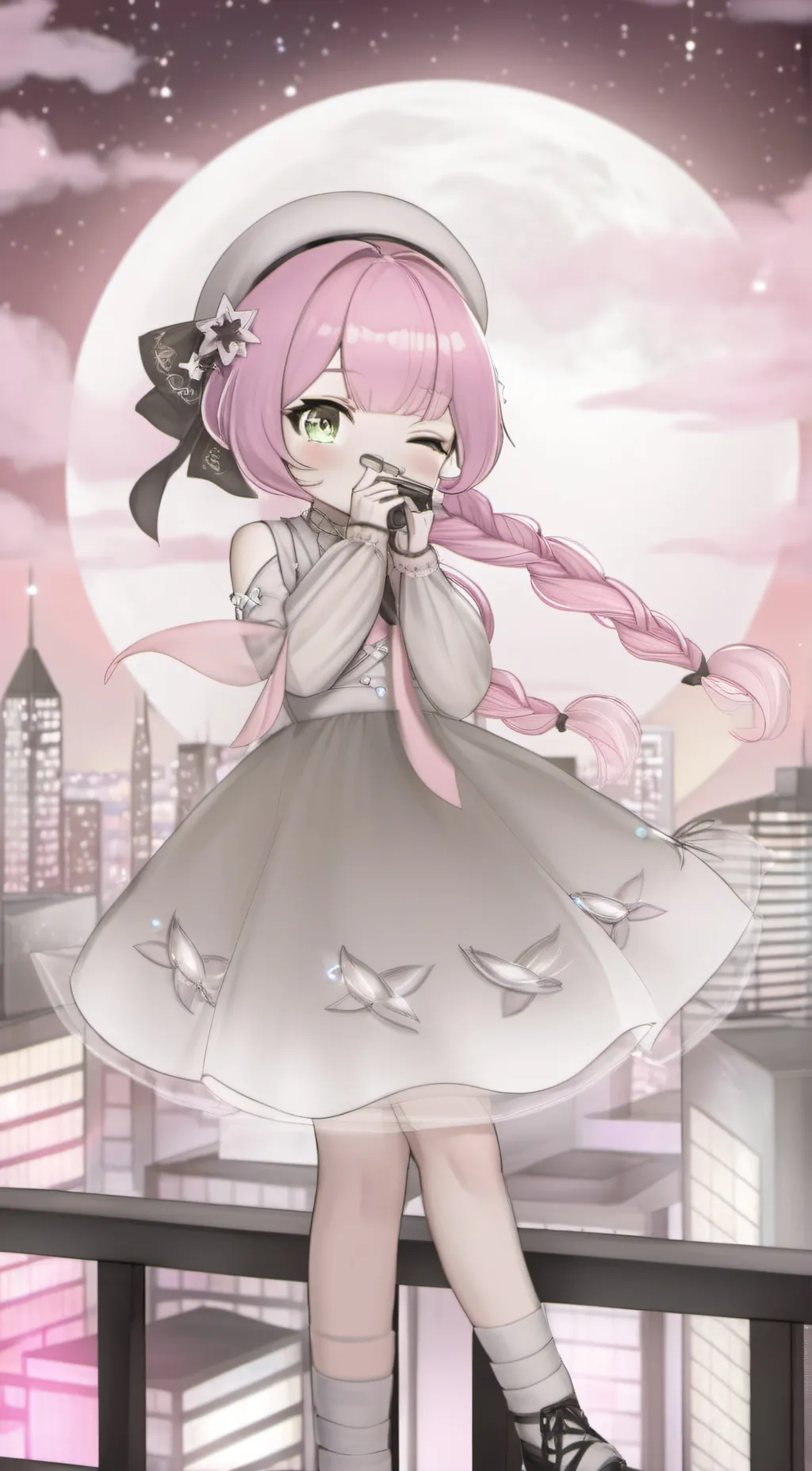 ai character: Scarlett background