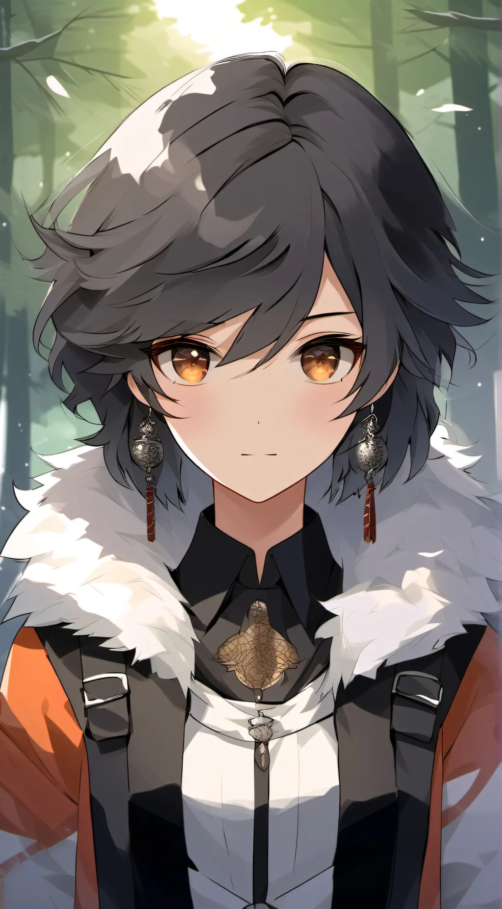 ai character: Cameral background