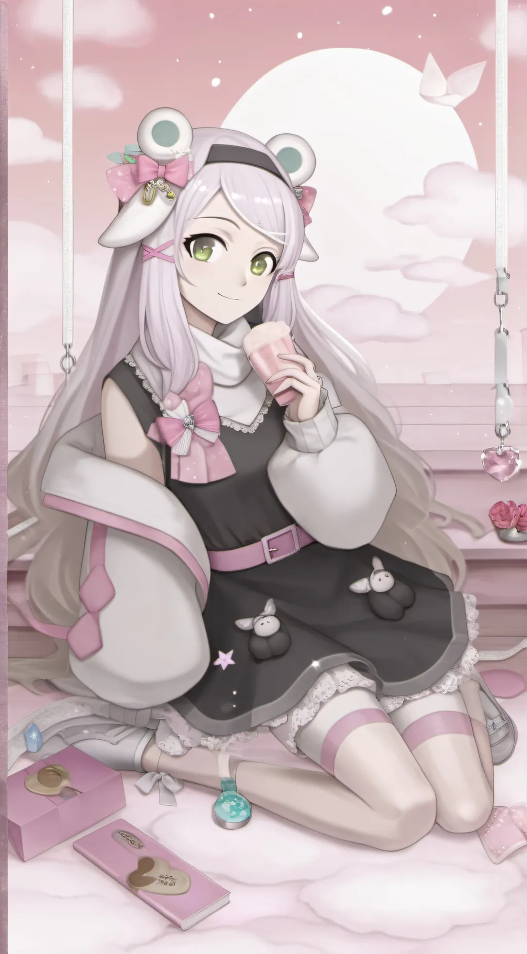 ai character: Ayaka minu💖 background