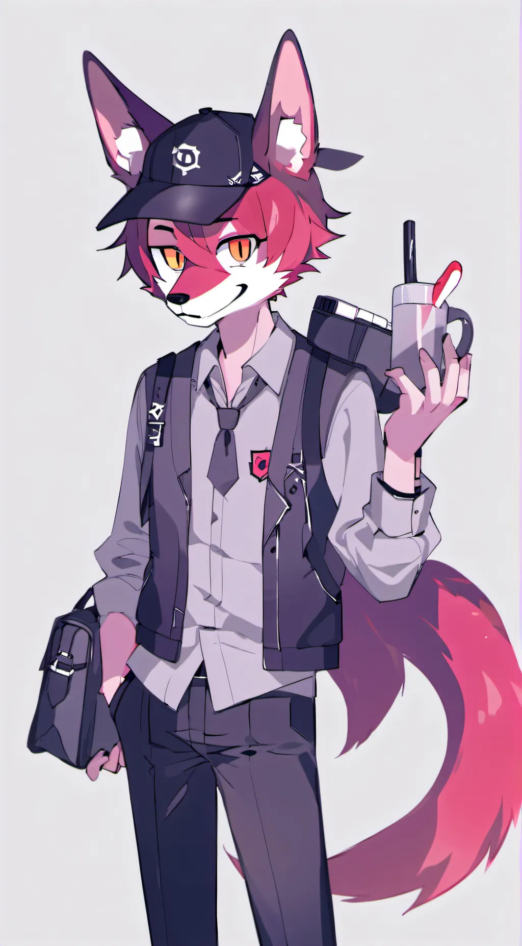 ai character: Foxy background