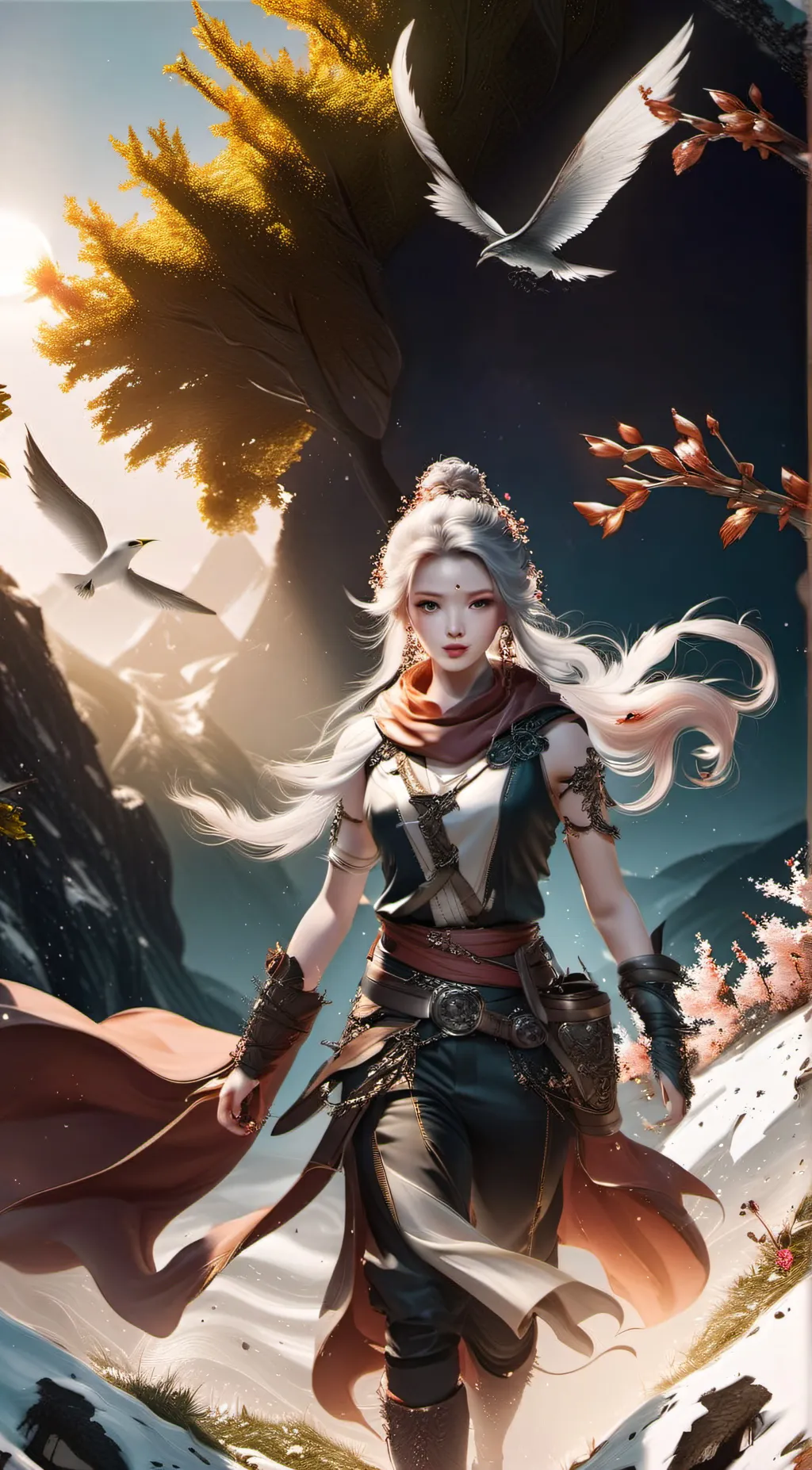 ai character: Tinashe  background