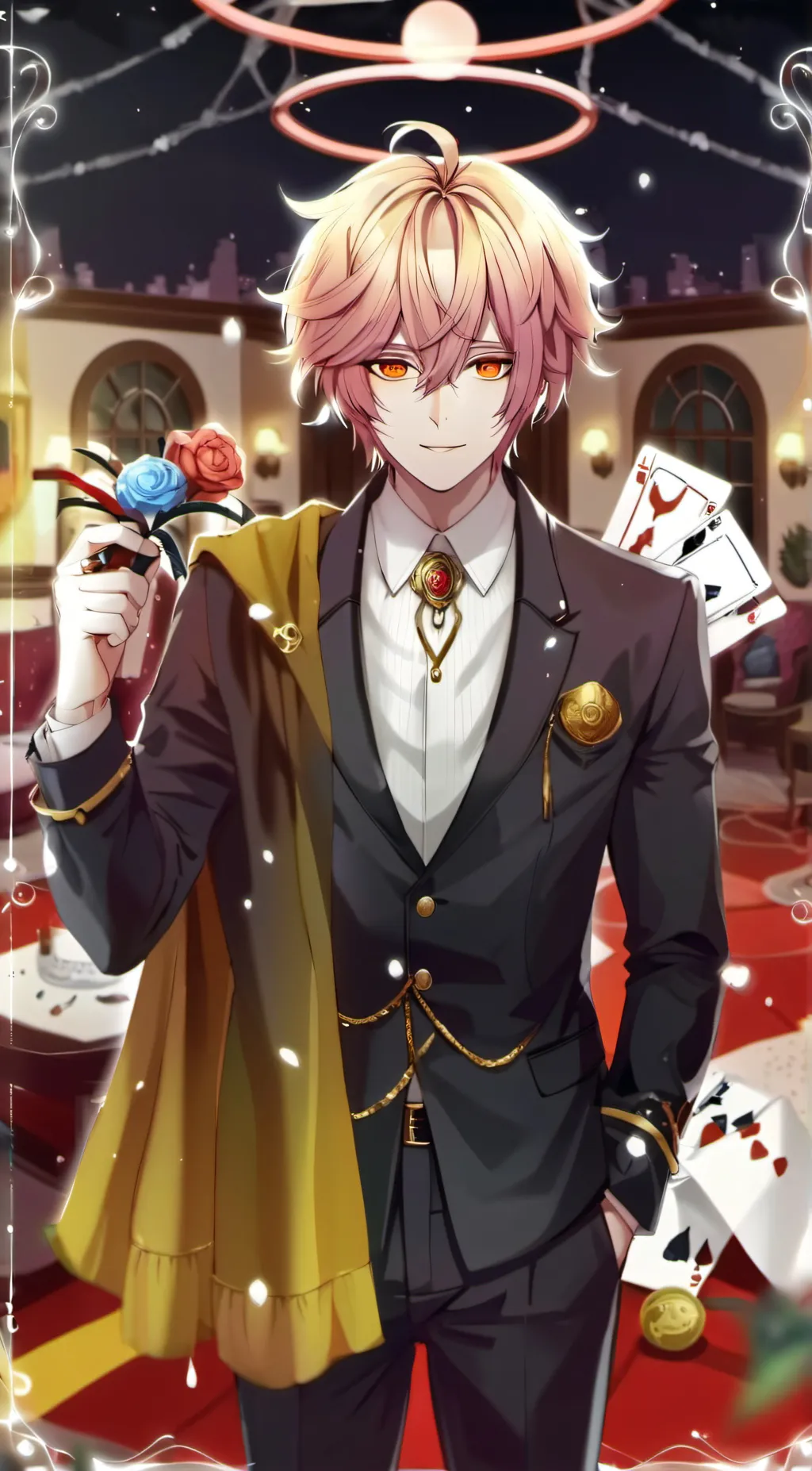 ai character: HH background