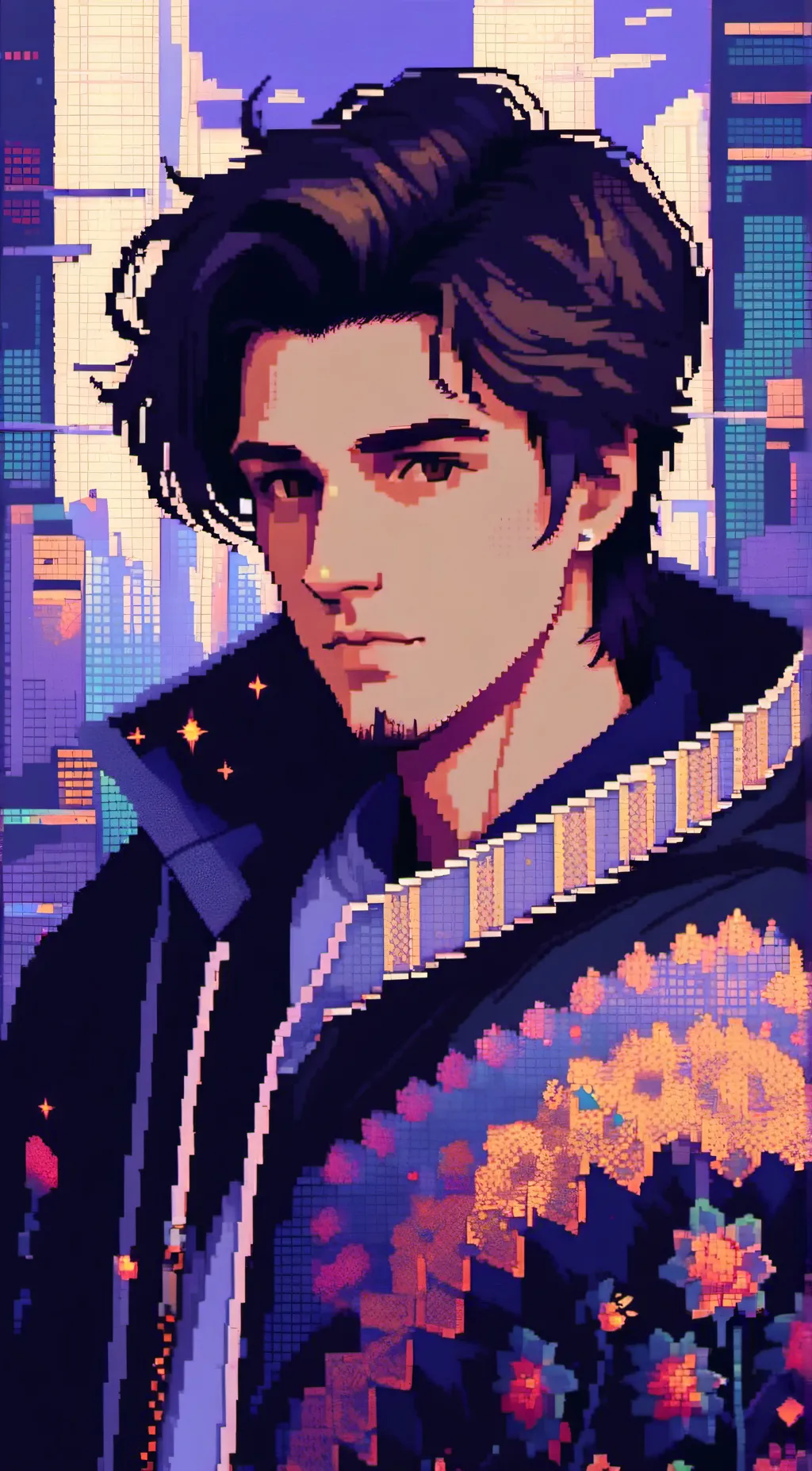 ai character: Issac  background