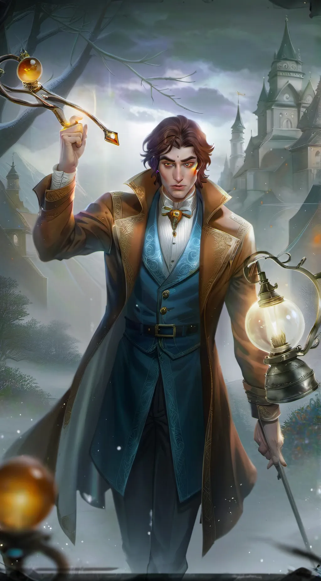 ai character: Viktor  background