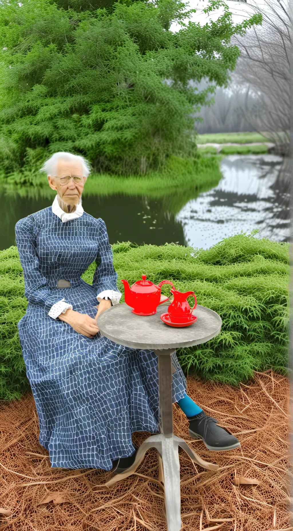 ai character: Jakes grave background